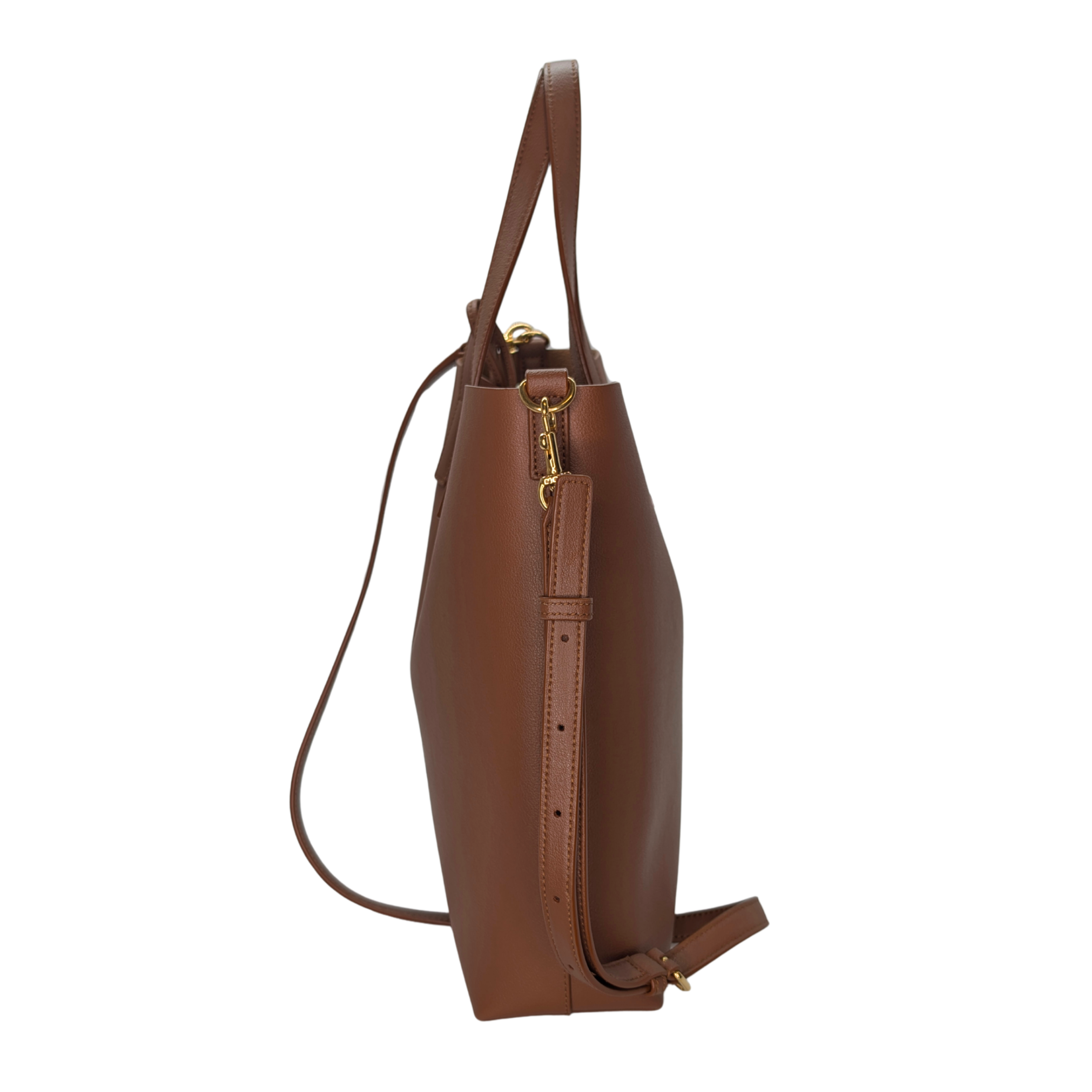 Saint Laurent Toy Shopping Tote Brown