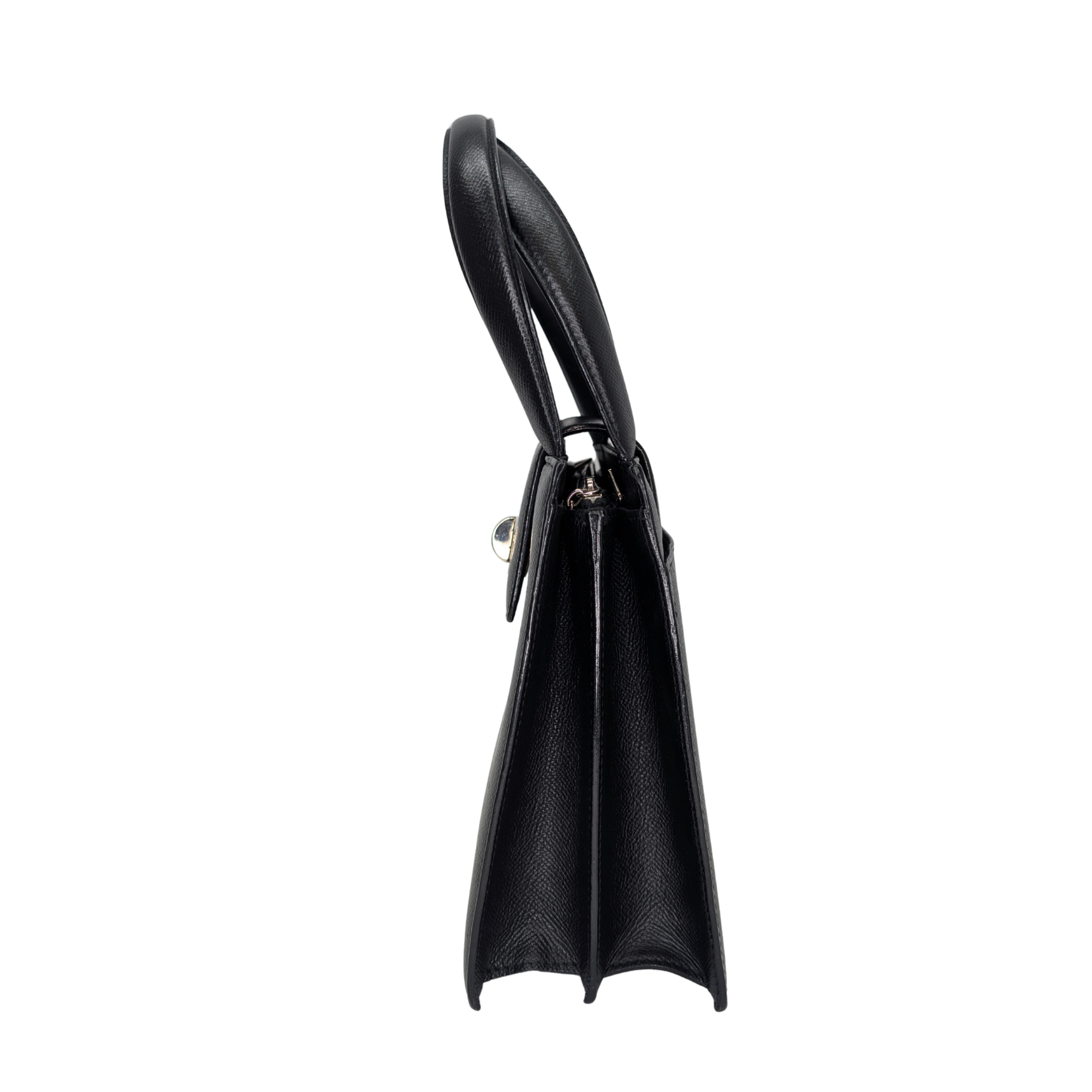 Bvlgari Leather Shoulder Bag Black
