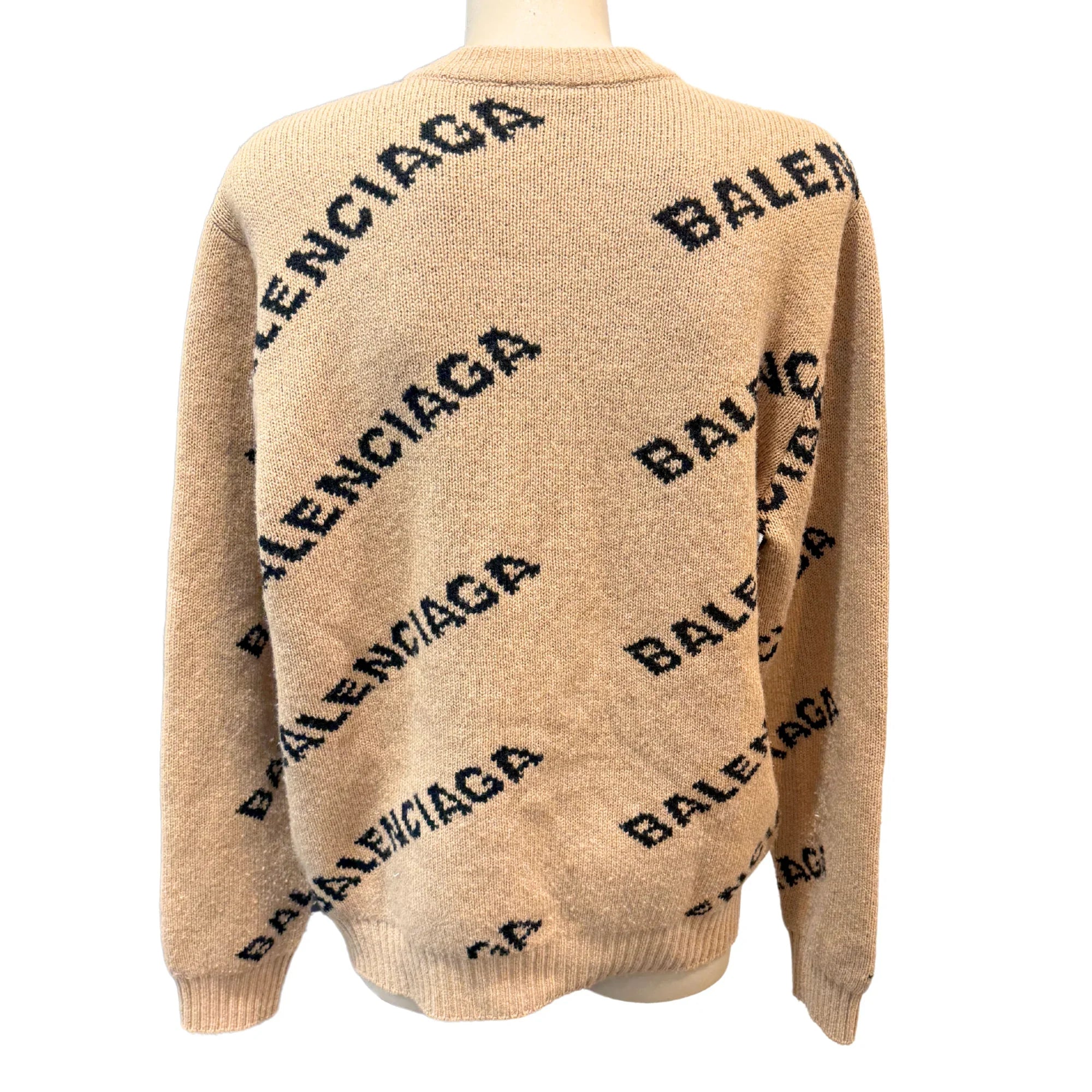 Balenciaga All Over Monogram Sweater - Lost Designer
