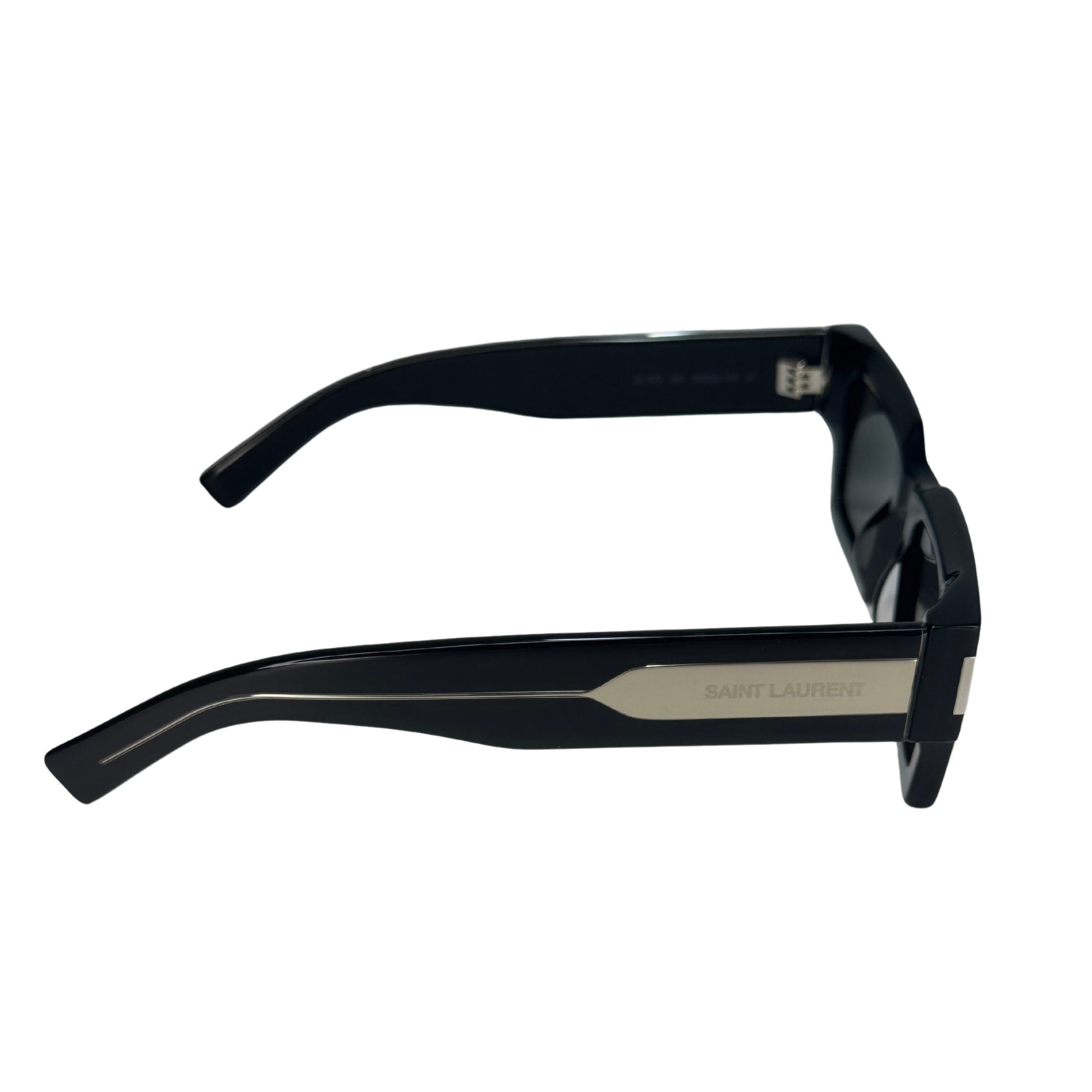Saint Laurent SL 572 001 Sunglasses Black – 50-22-145