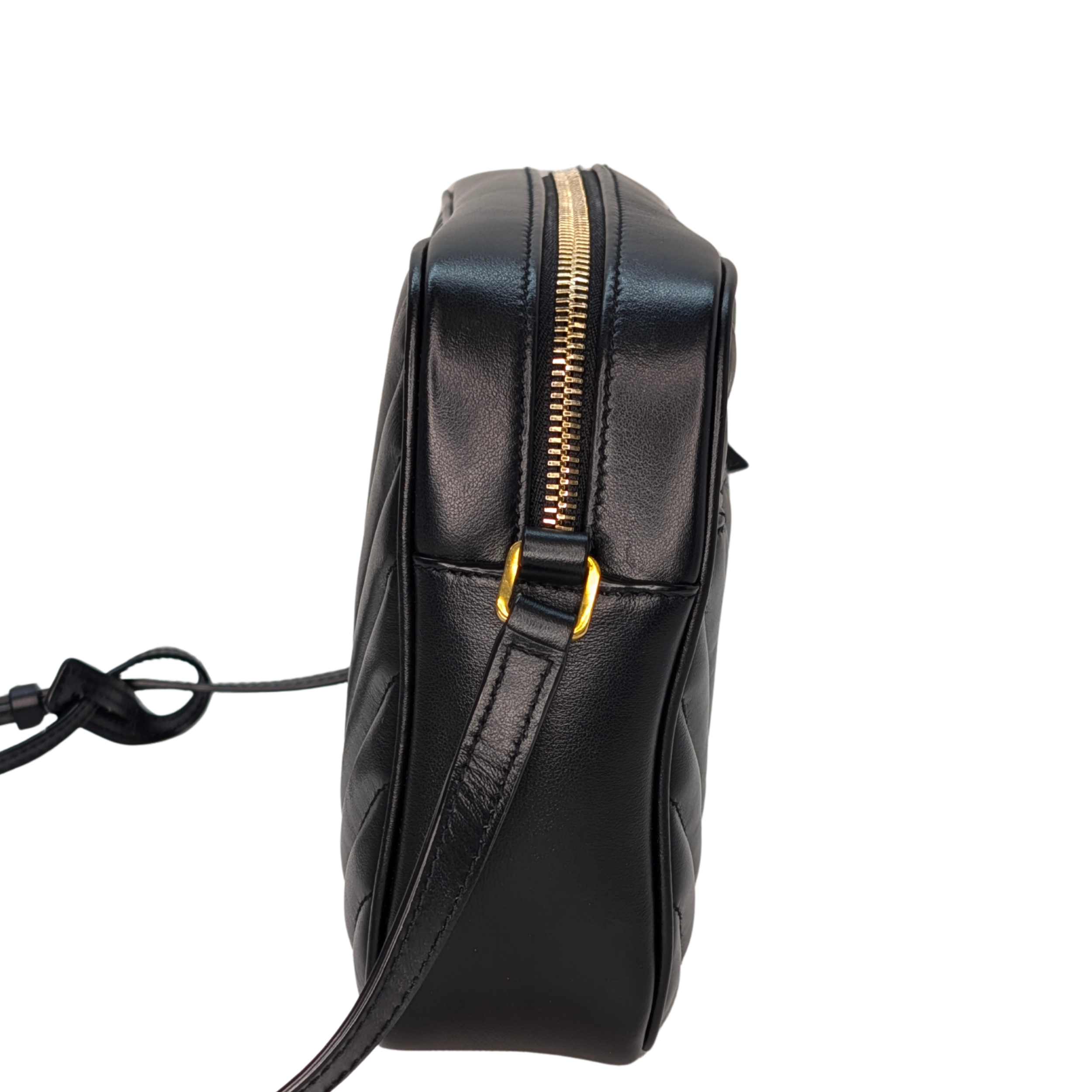 Saint Laurent Lou Camera Bag Leather Black
