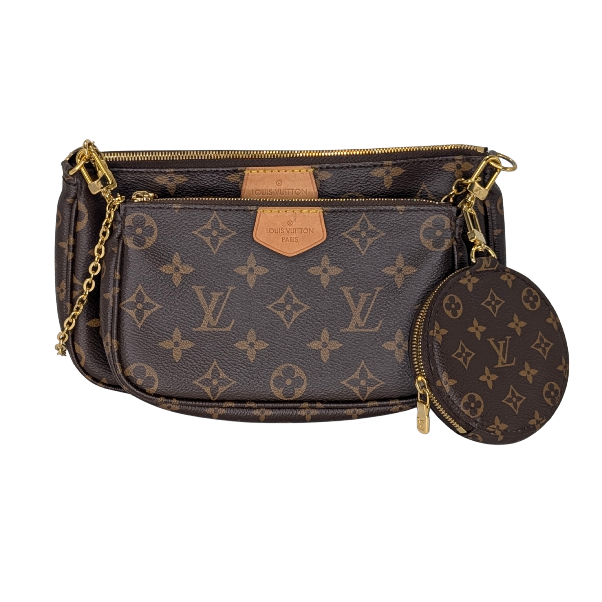 Louis Vuitton Monogram Multi Pochette Accessoires Brown