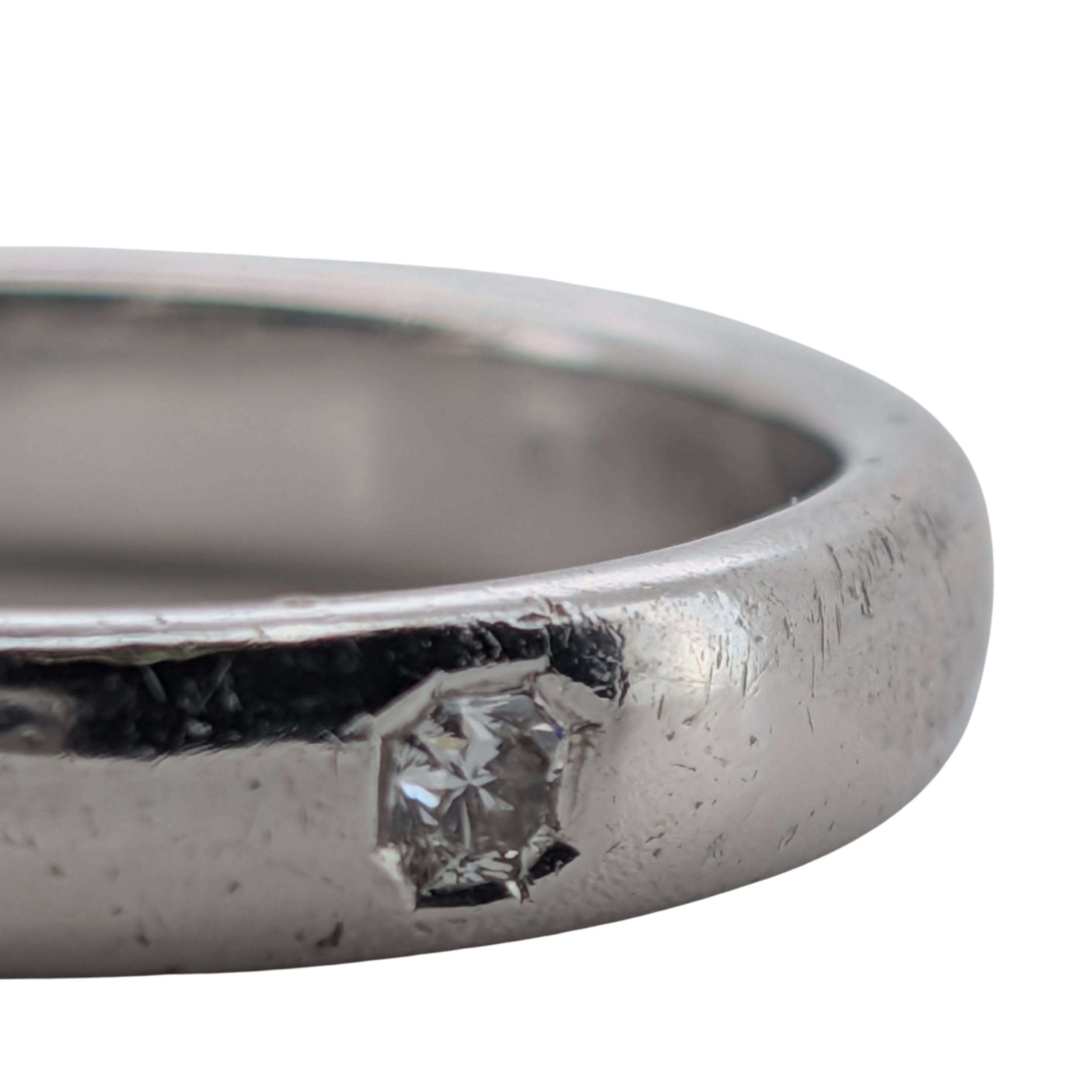 Tiffany & Co. Forever Platinum Lucida Diamond Princess Cut Ring