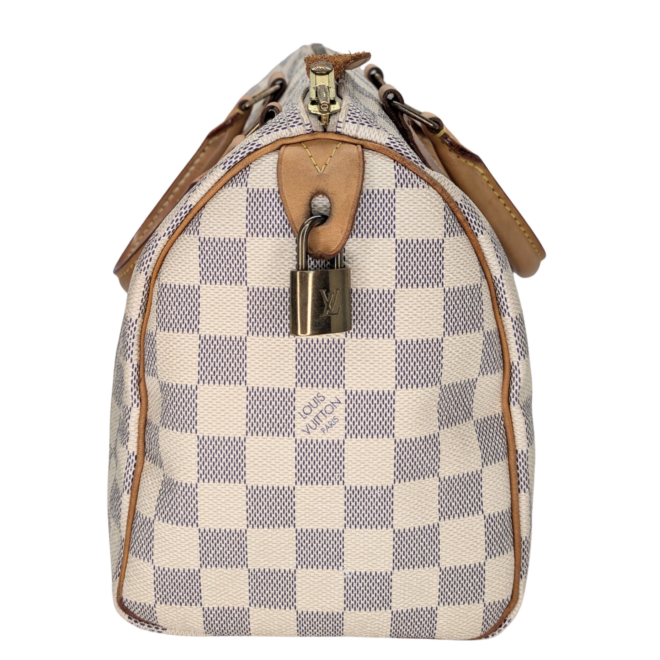 Louis Vuitton Speedy 25 Damier Azur Bag