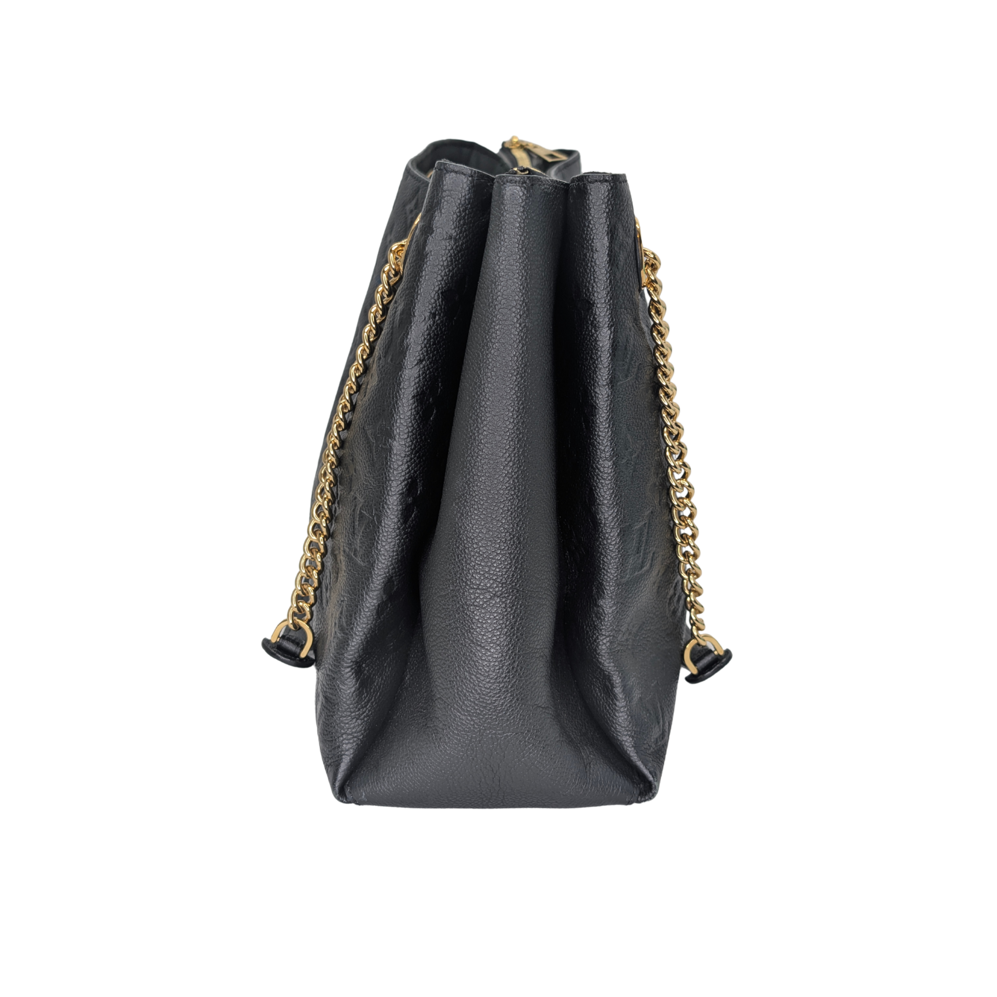 Louis Vuitton Suréne MM Chain Tote Handbag Black