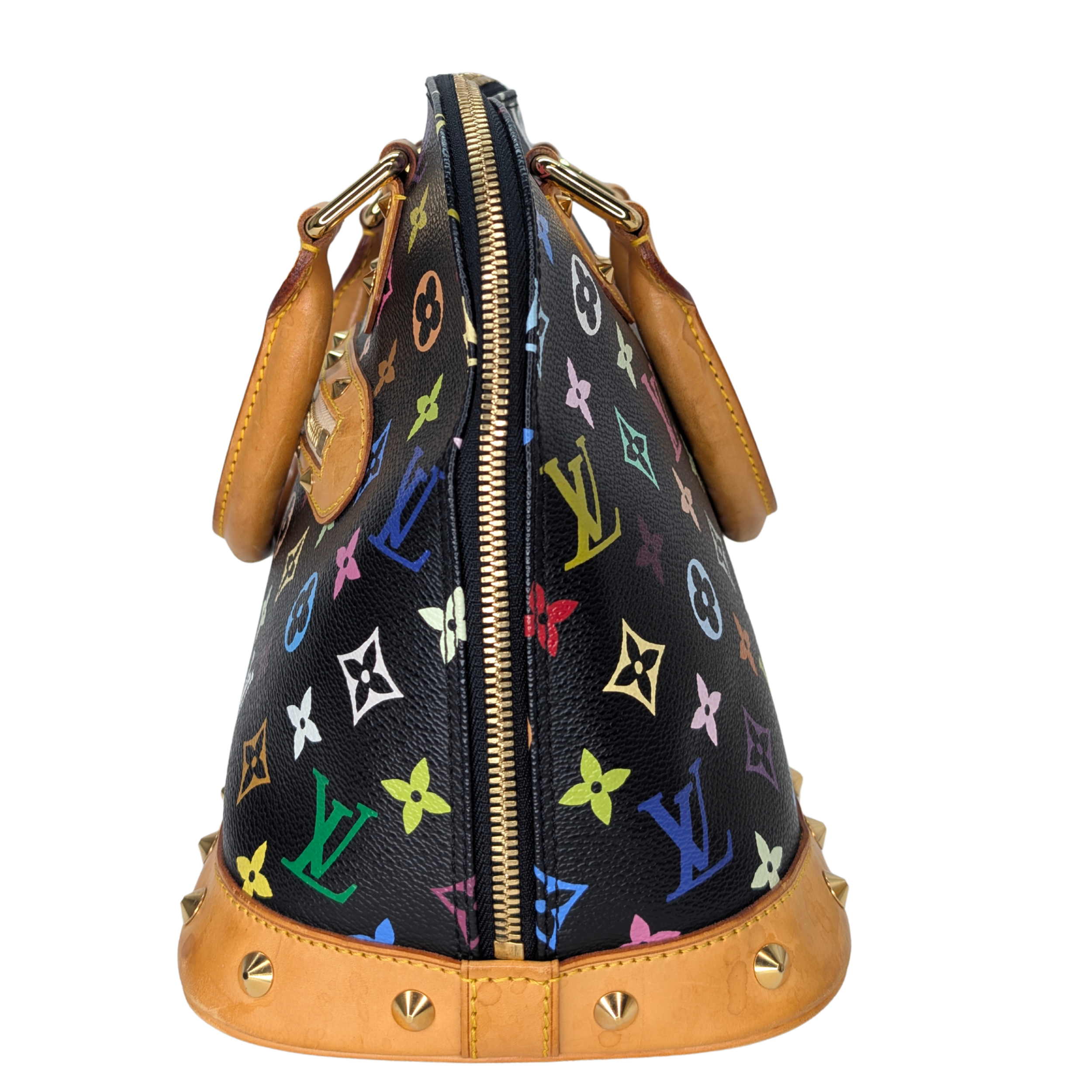 Louis Vuitton Takashi Murakami Alma PM Bag Black Monogram Multicolour