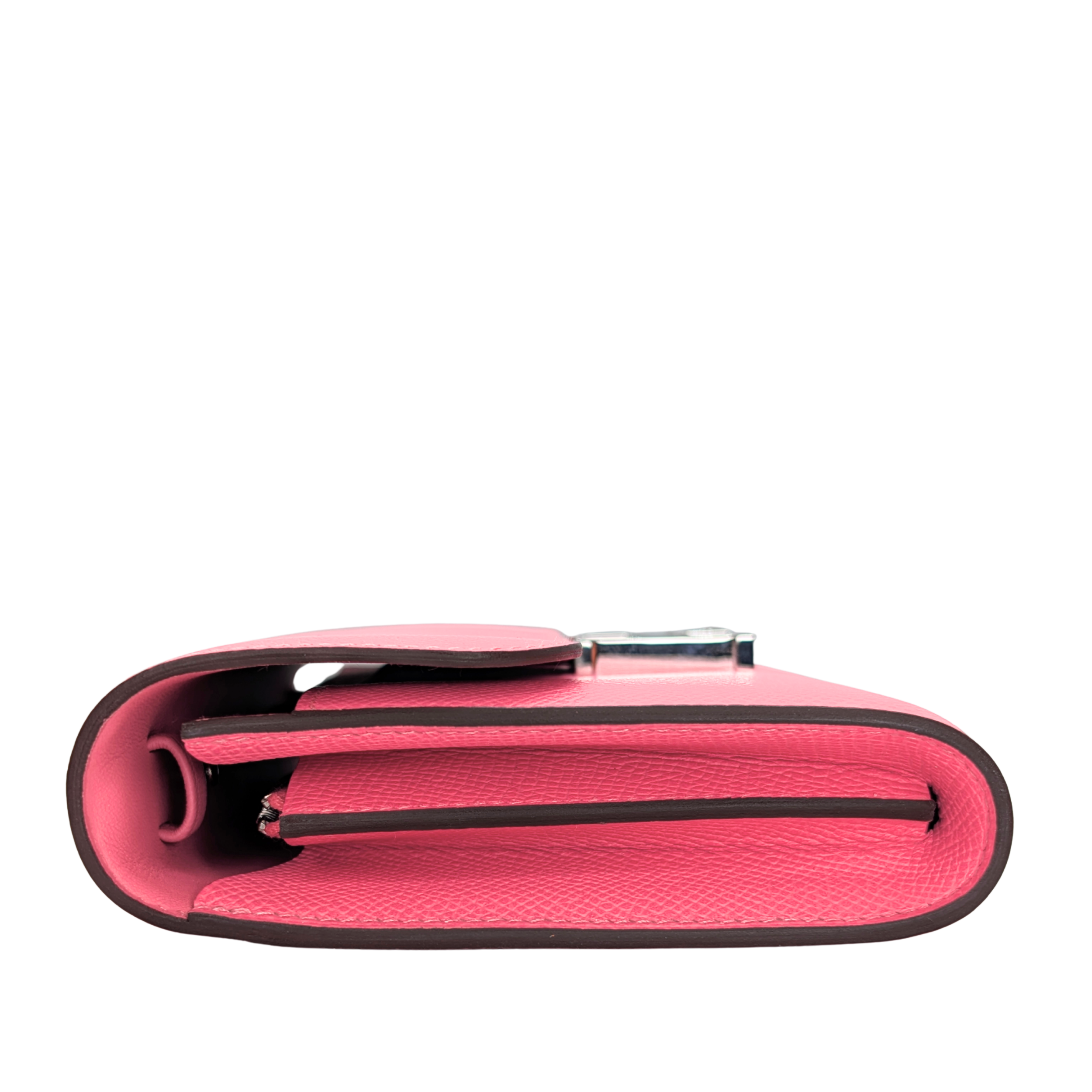 Hermes Constance To Go Rose Azalee Epsom W Stamp SHW