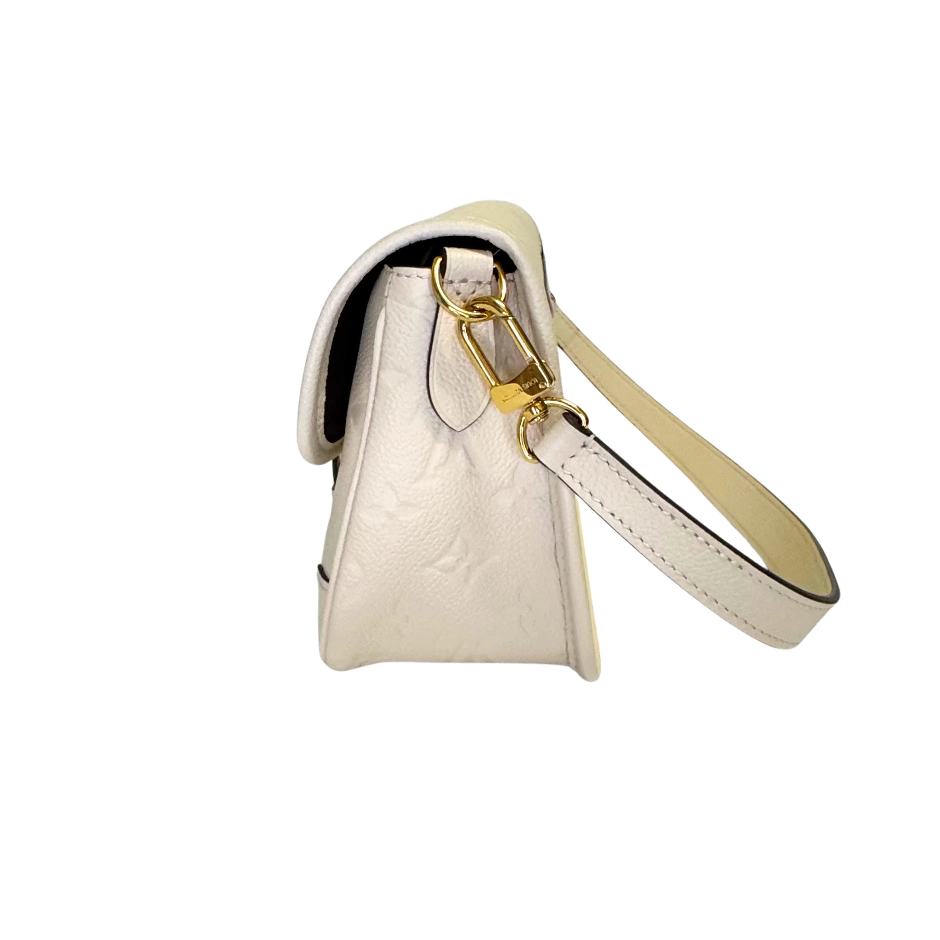 Louis Vuitton Giant Diane Monogram Leather Empreinte Shoulder Bag - Lost Designer