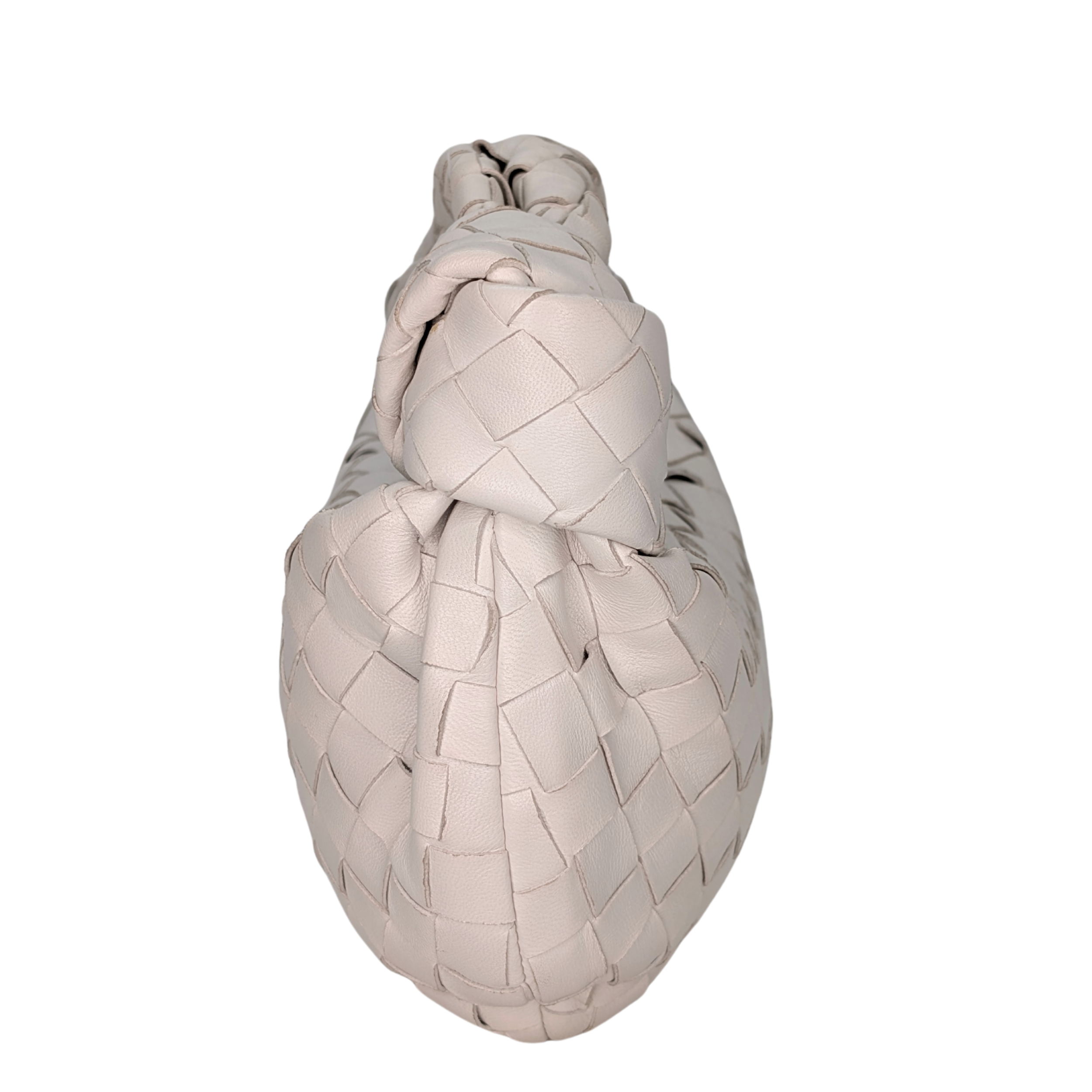 Bottega Veneta Mini Jodie Handbag White
