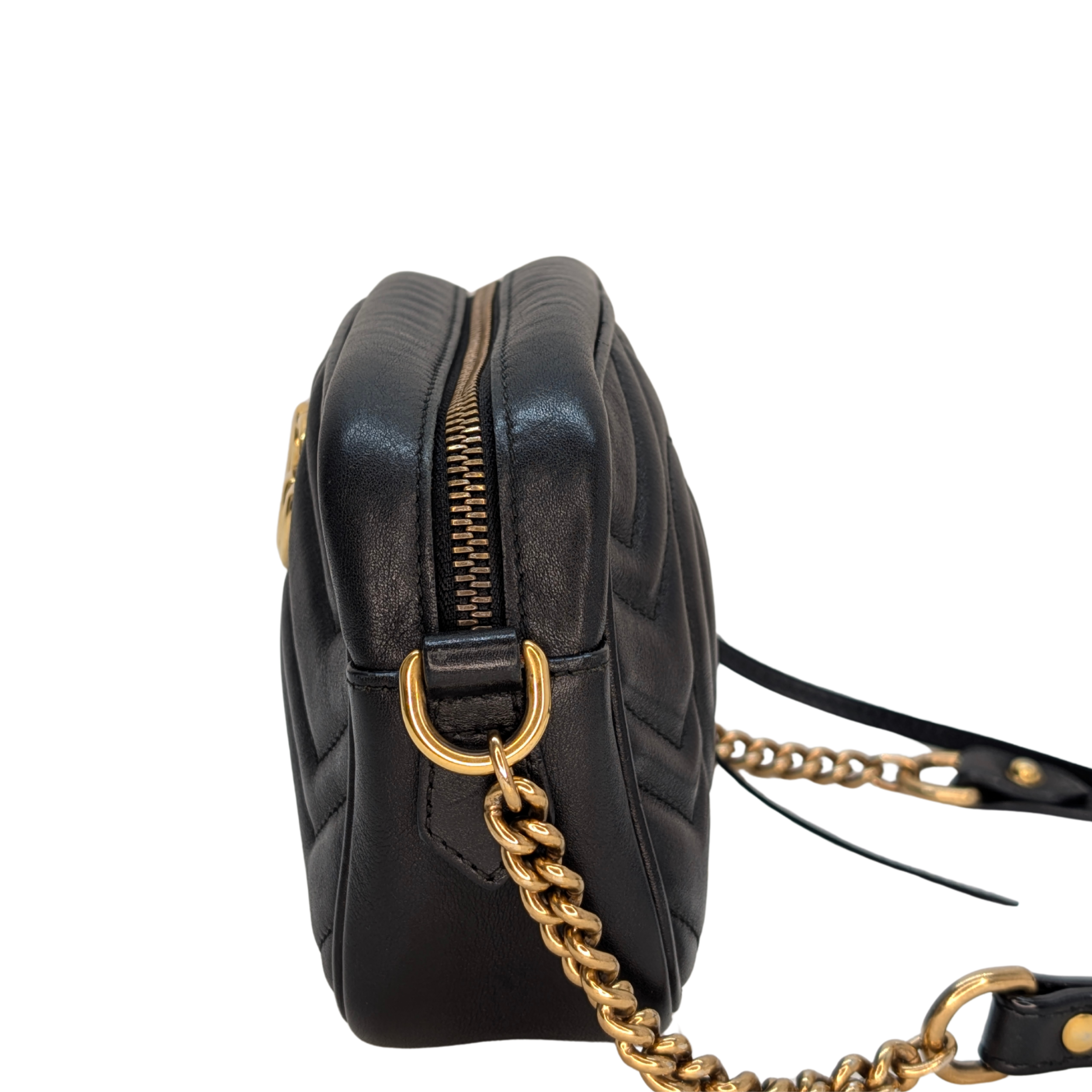 Gucci GG Marmont Mini Camera Bag Black