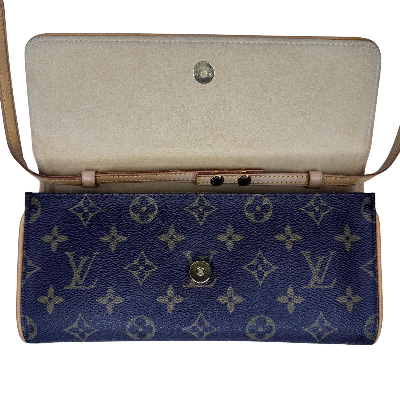Louis Vuitton Monogram Pochette Twin PM Bag - Lost Designer