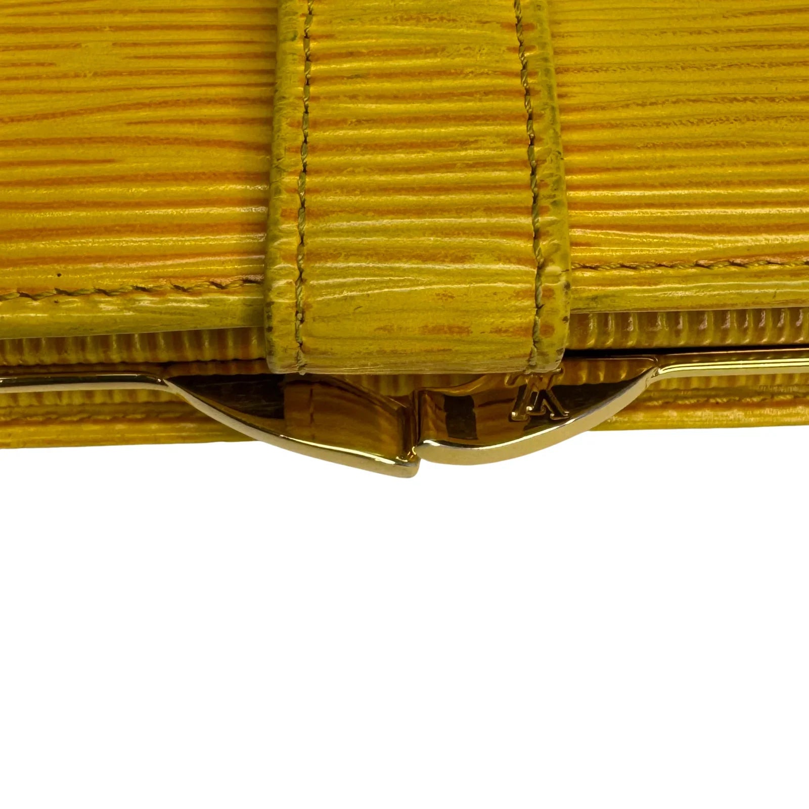 Louis Vuitton Epi Leather Long Wallet Yellow - Lost Designer