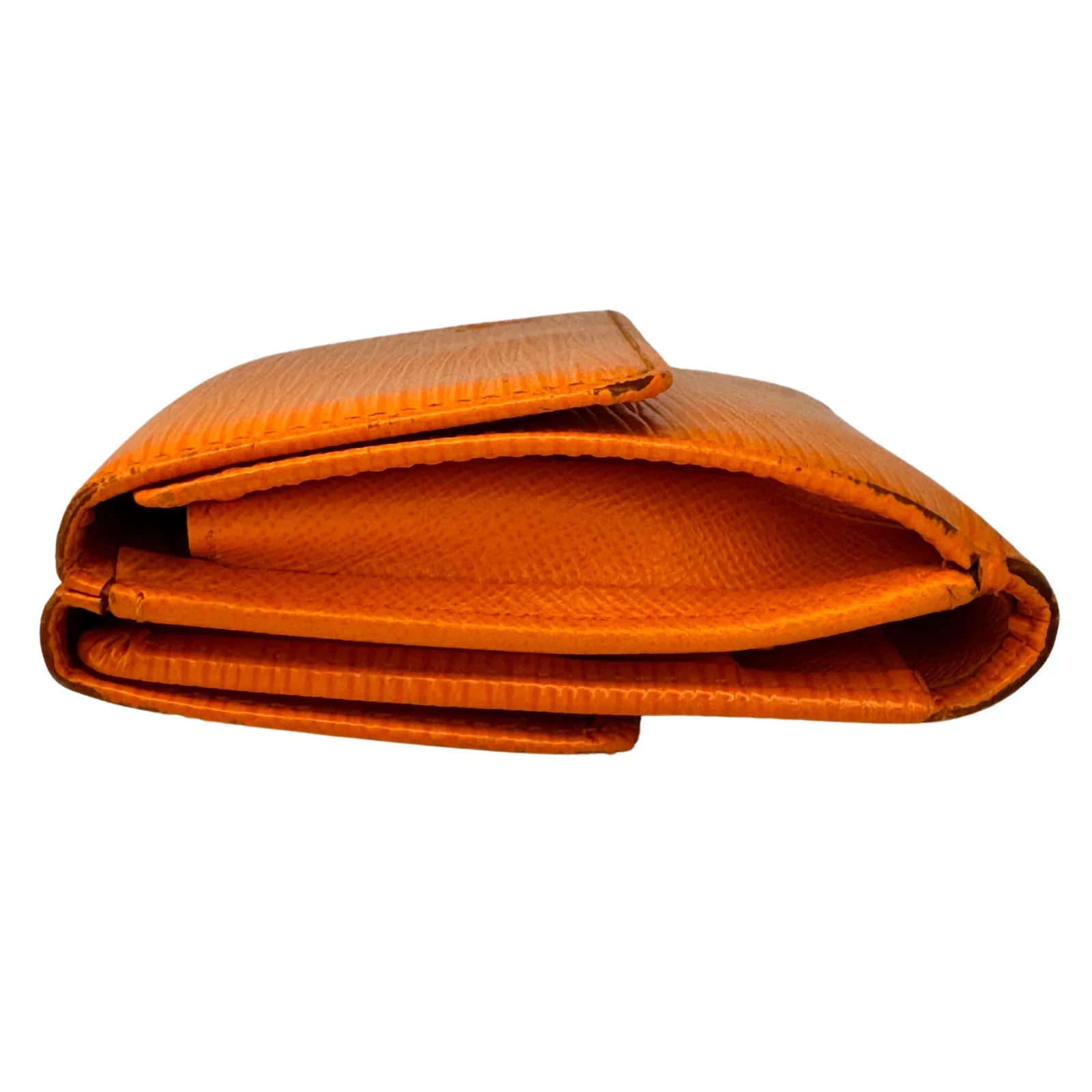 Louis Vuitton Epi Leather Wallet Orange - Lost Designer