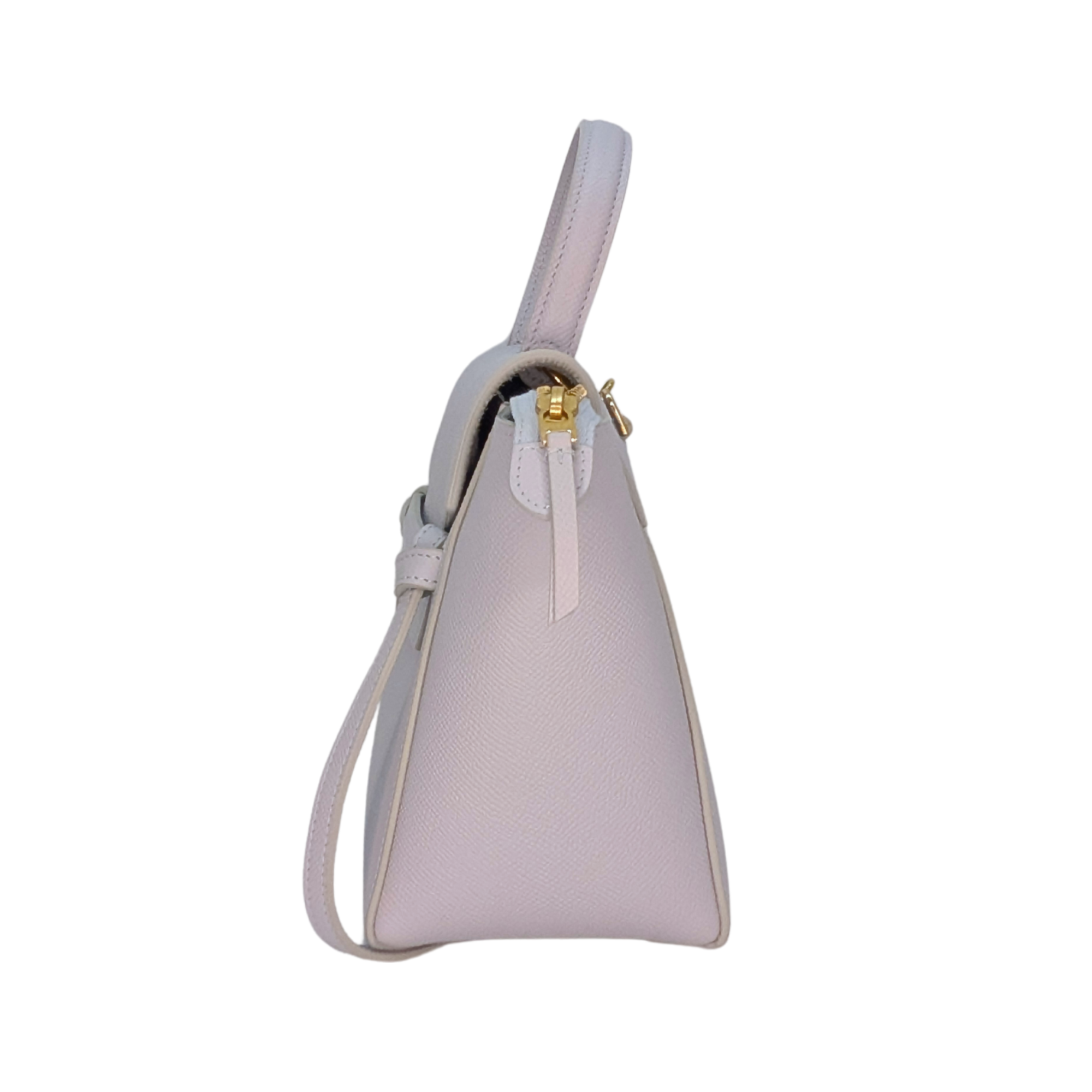 Celine Micro Grained Calfskin Belt Bag Pearl Blue