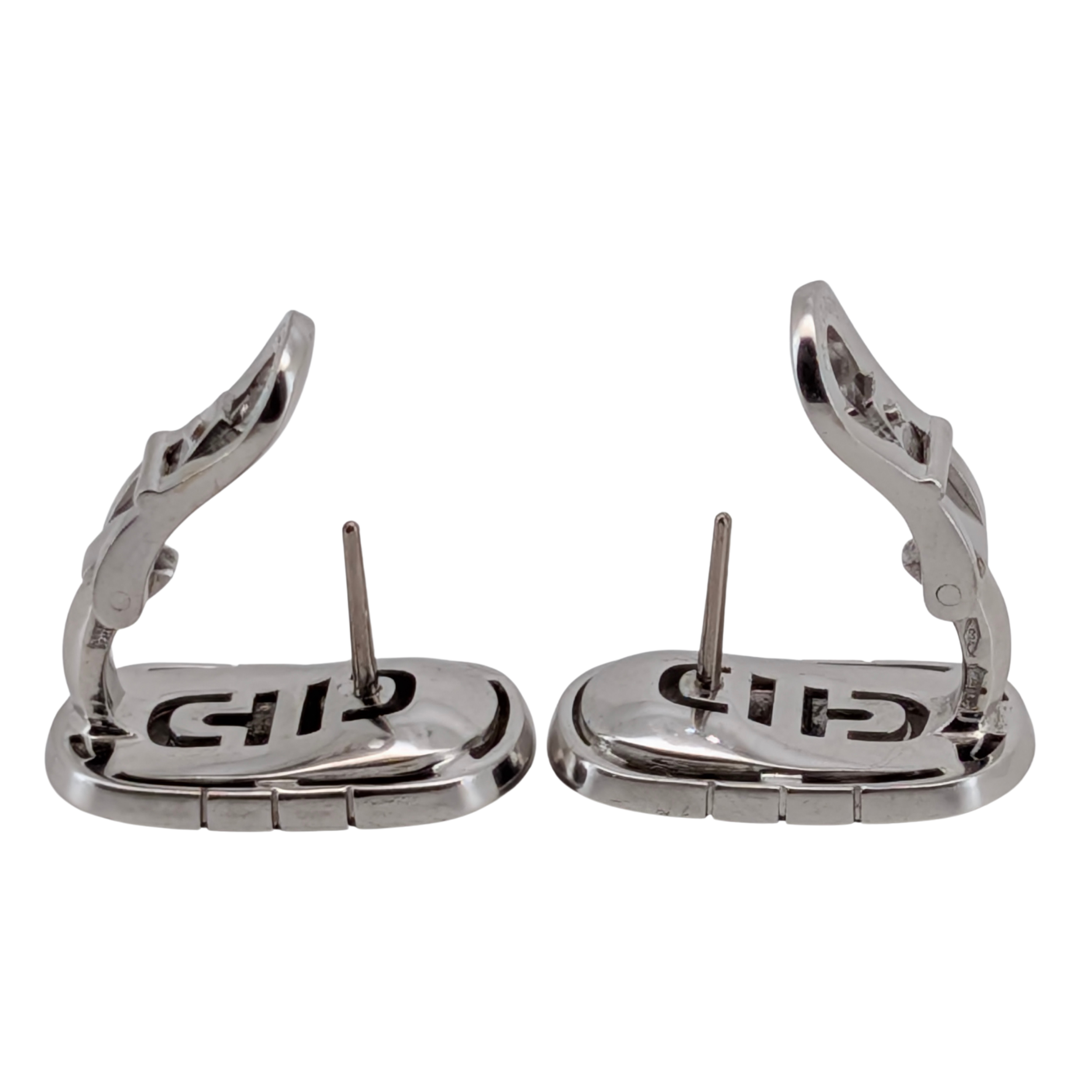 Bvlgari Parentesi Earrings in 18k white gold