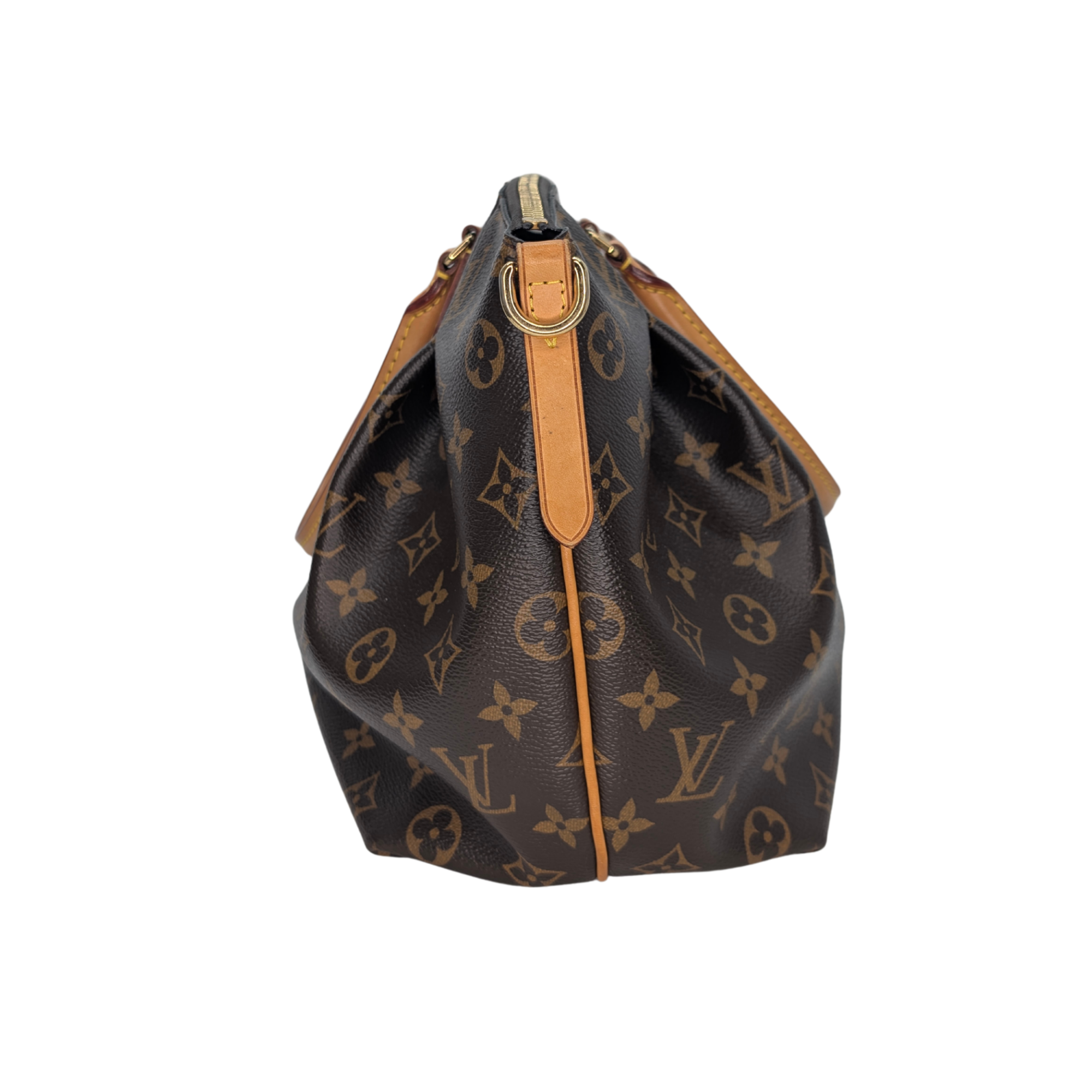 Louis Vuitton Monogram Turenne MM Handbag Brown