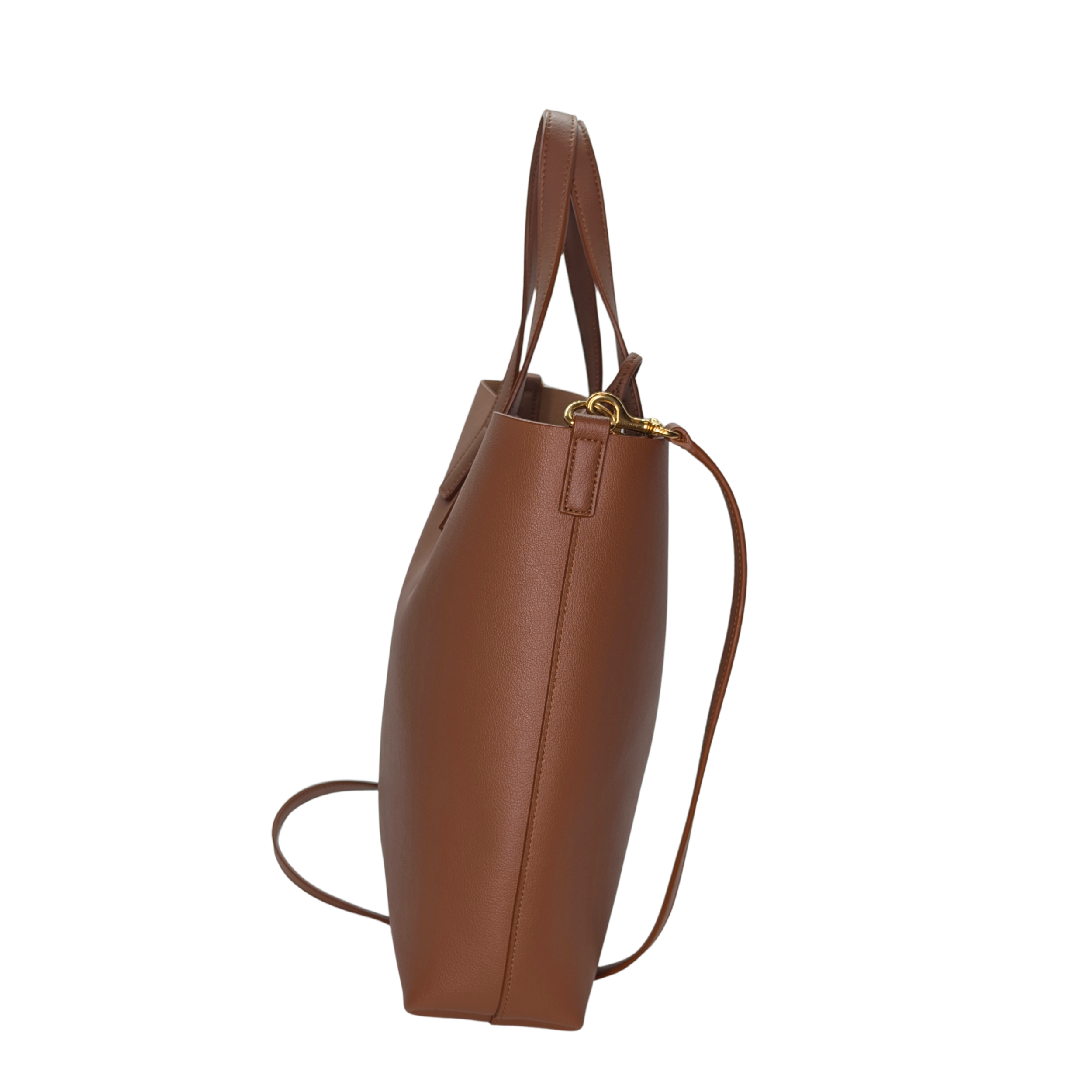 Saint Laurent Toy Shopping Tote Brown