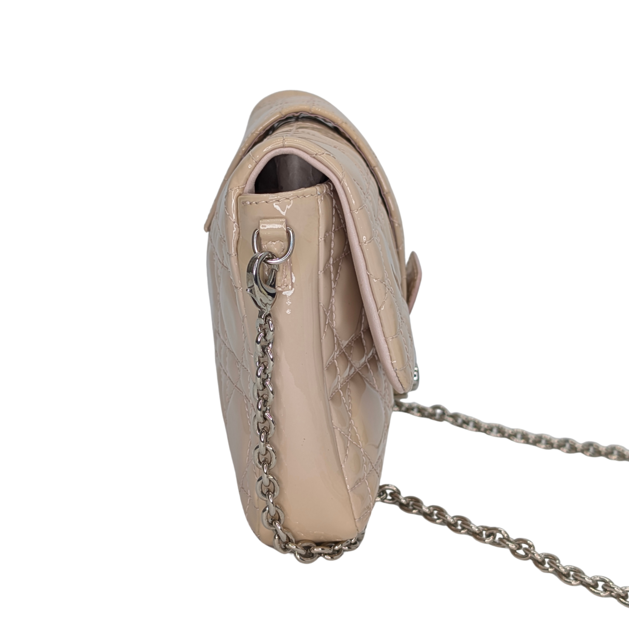 Dior Cannage Shoulder Bag Beige