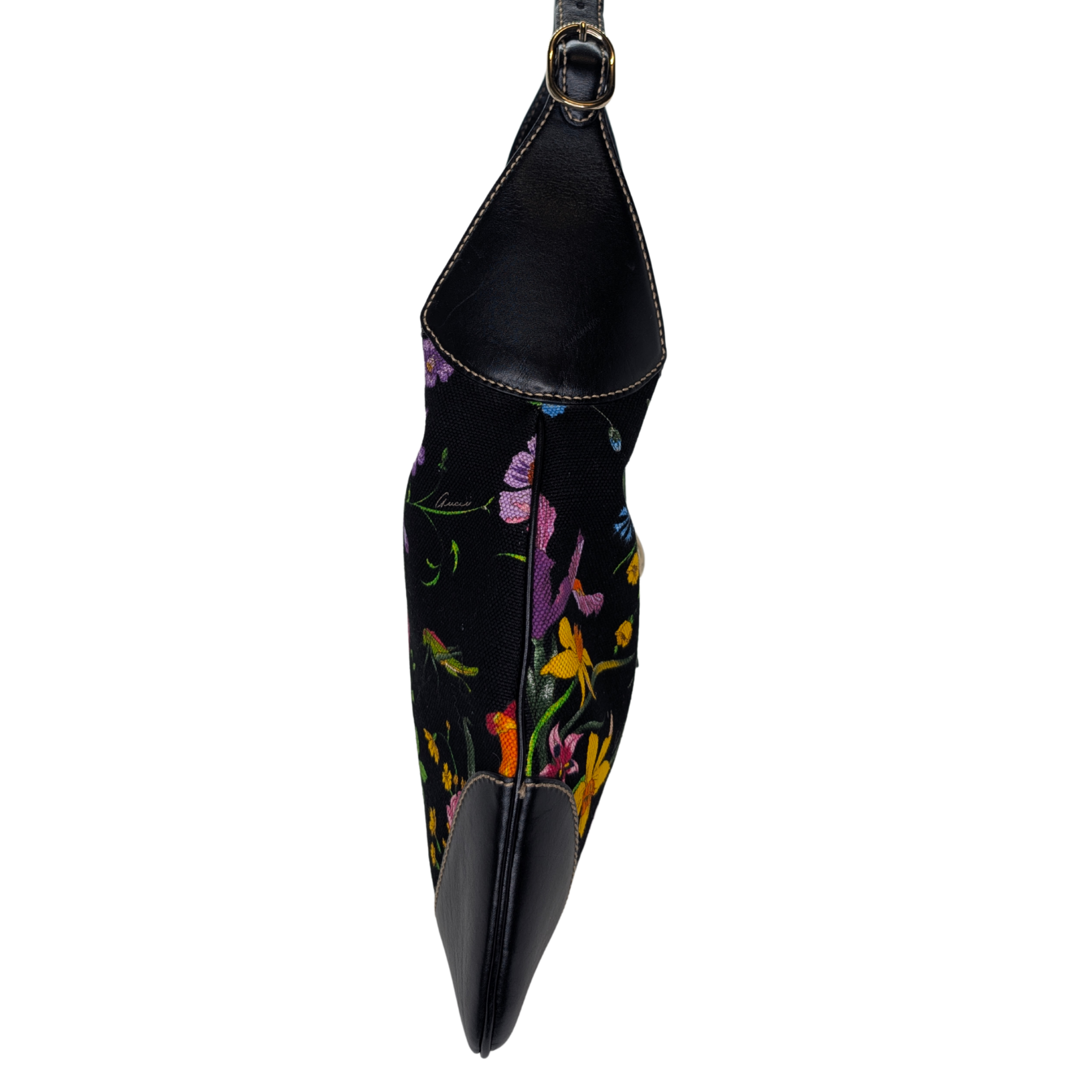 Gucci Jackie Flora Bouvier Hobo Shoulder Bag
