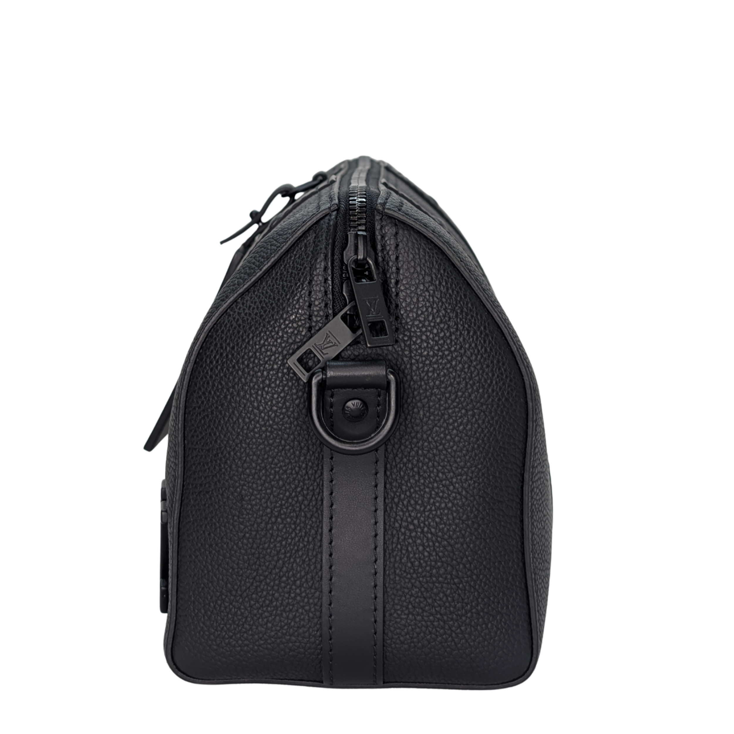 Louis Vuitton Aerogram City Keepall Grained Leather Black
