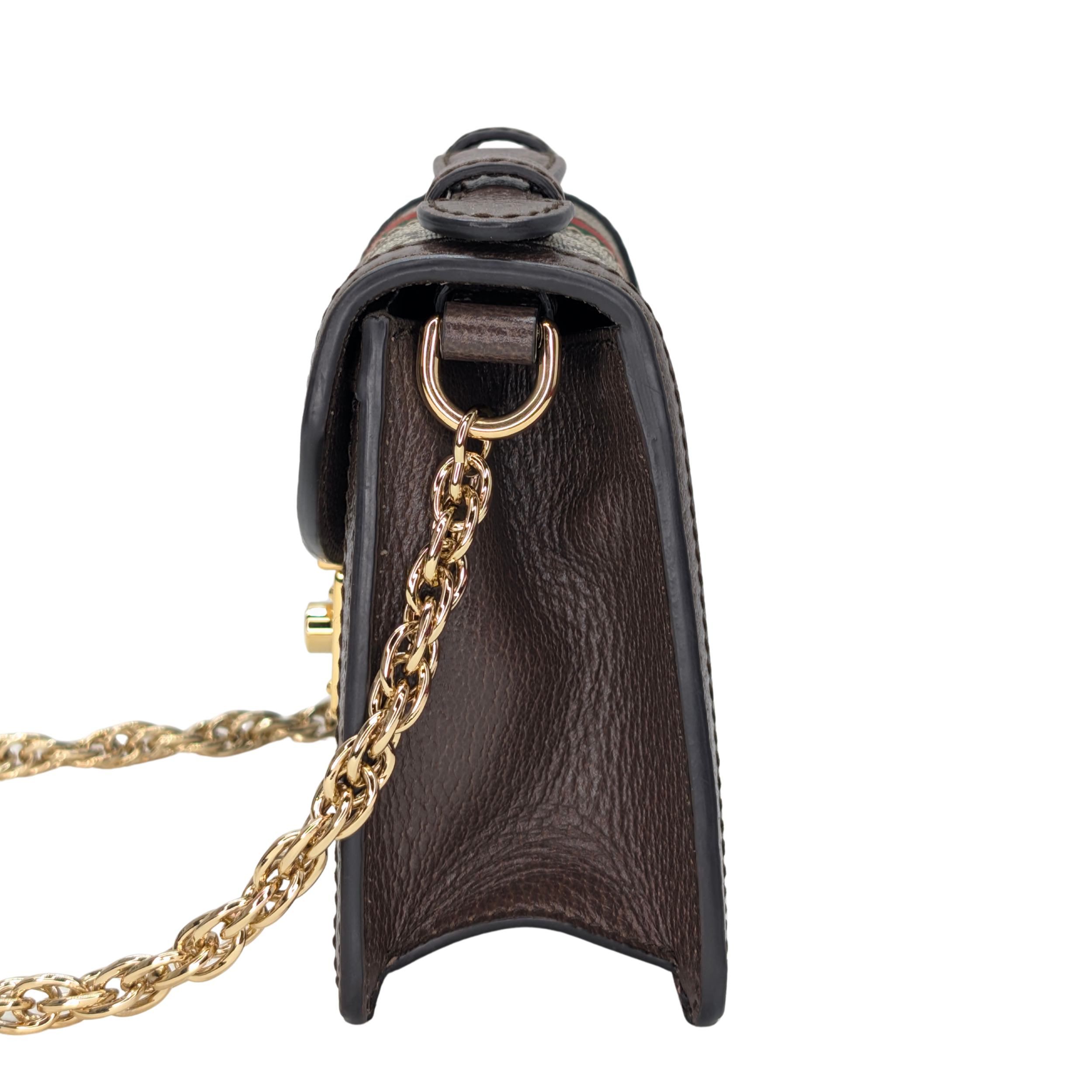Gucci GG Supreme Ophidia Lock Mini Top Handle Shoulder Bag
