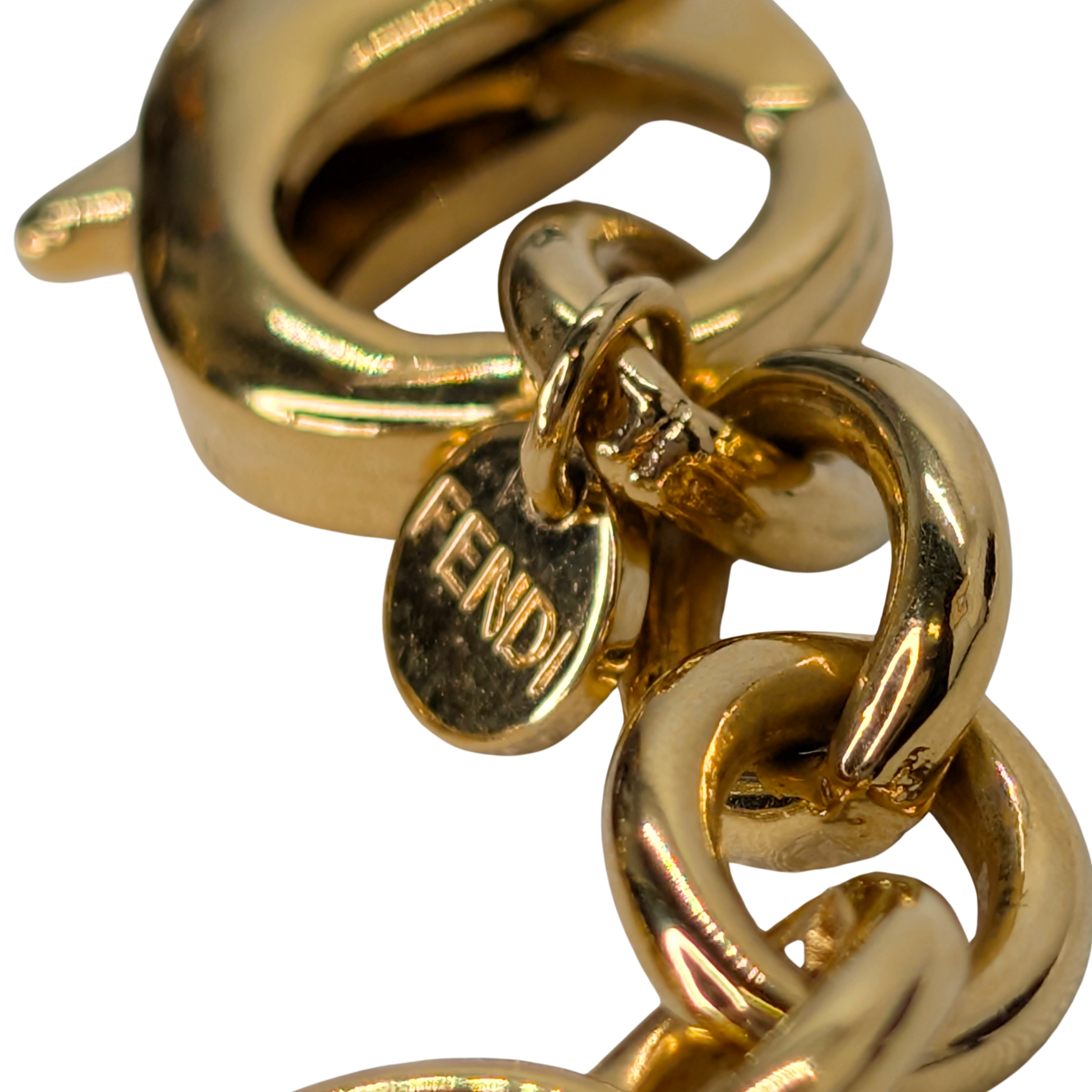 Fendi Leather Filo Necklace