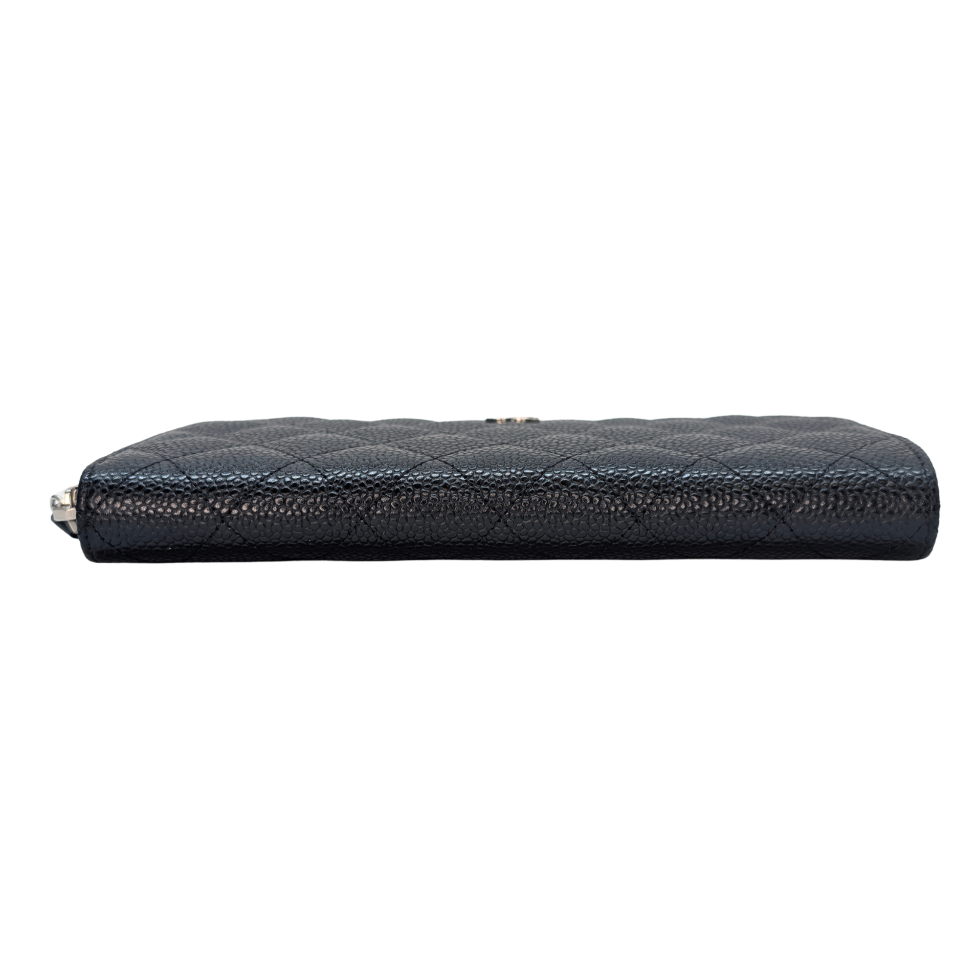 Chanel Cavier Leather Long Wallet Black