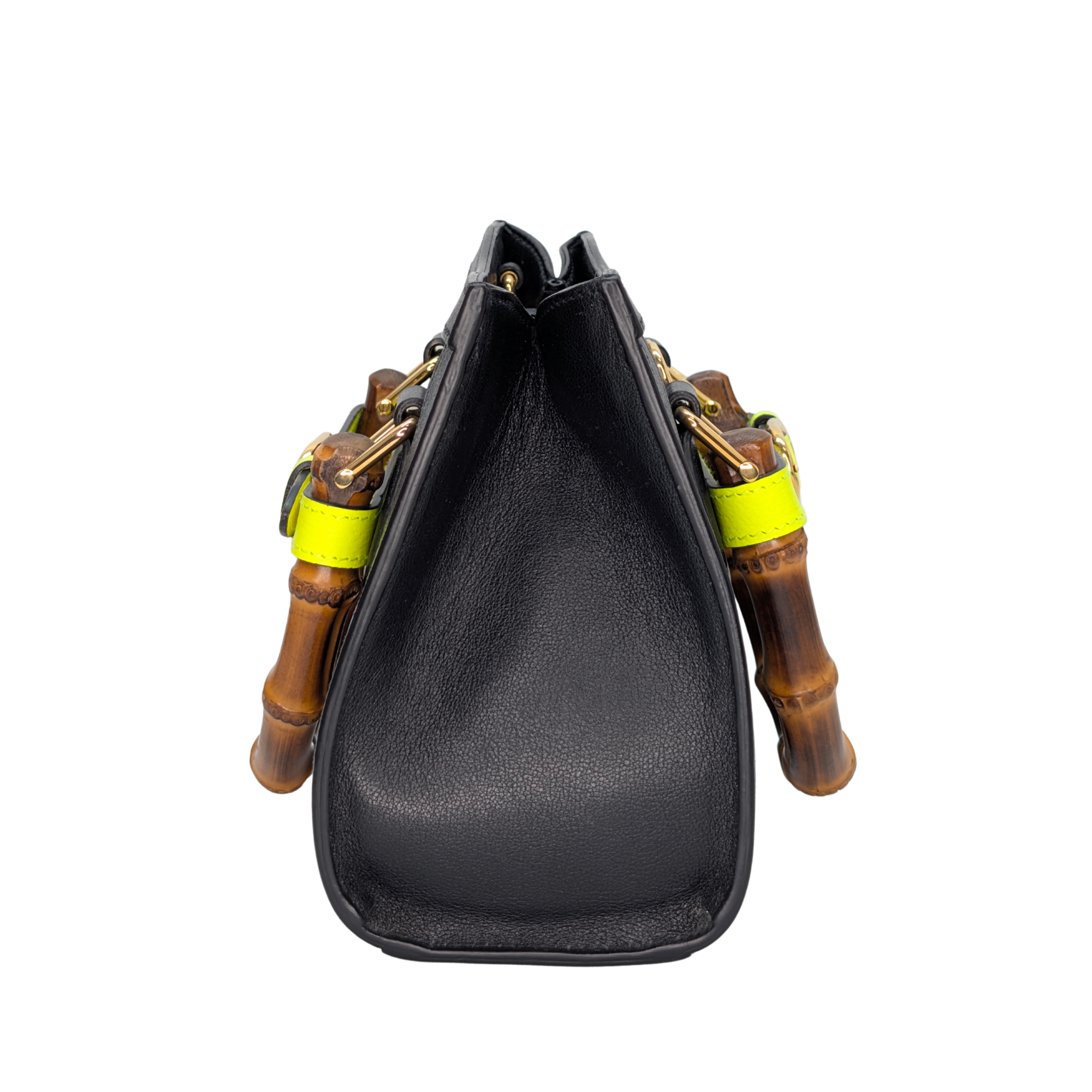 Gucci Mini Diana Bamboo Tote Bag Black