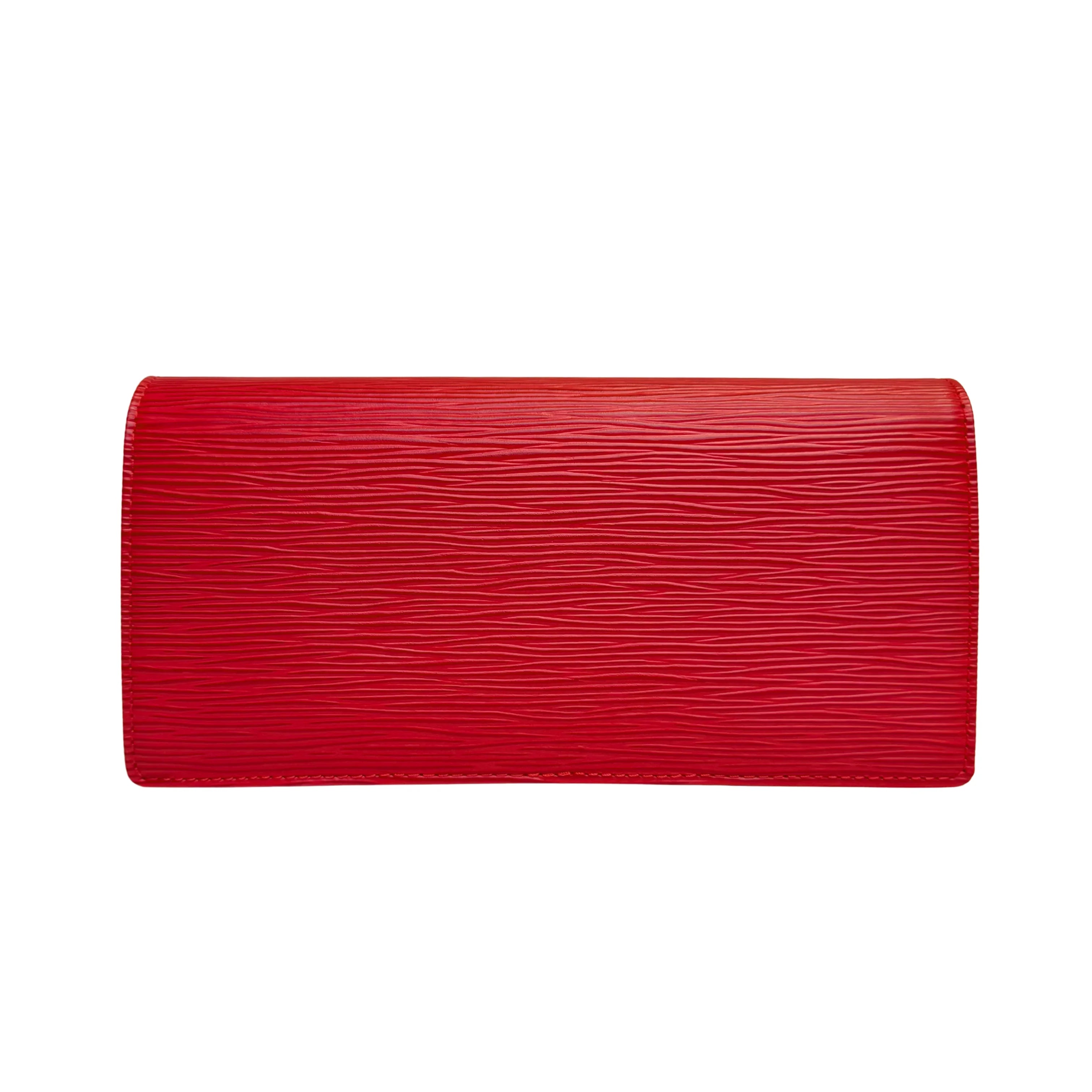 Louis Vuitton Epi Honfleur Castillan Red Shoulder Bag - Lost Designer