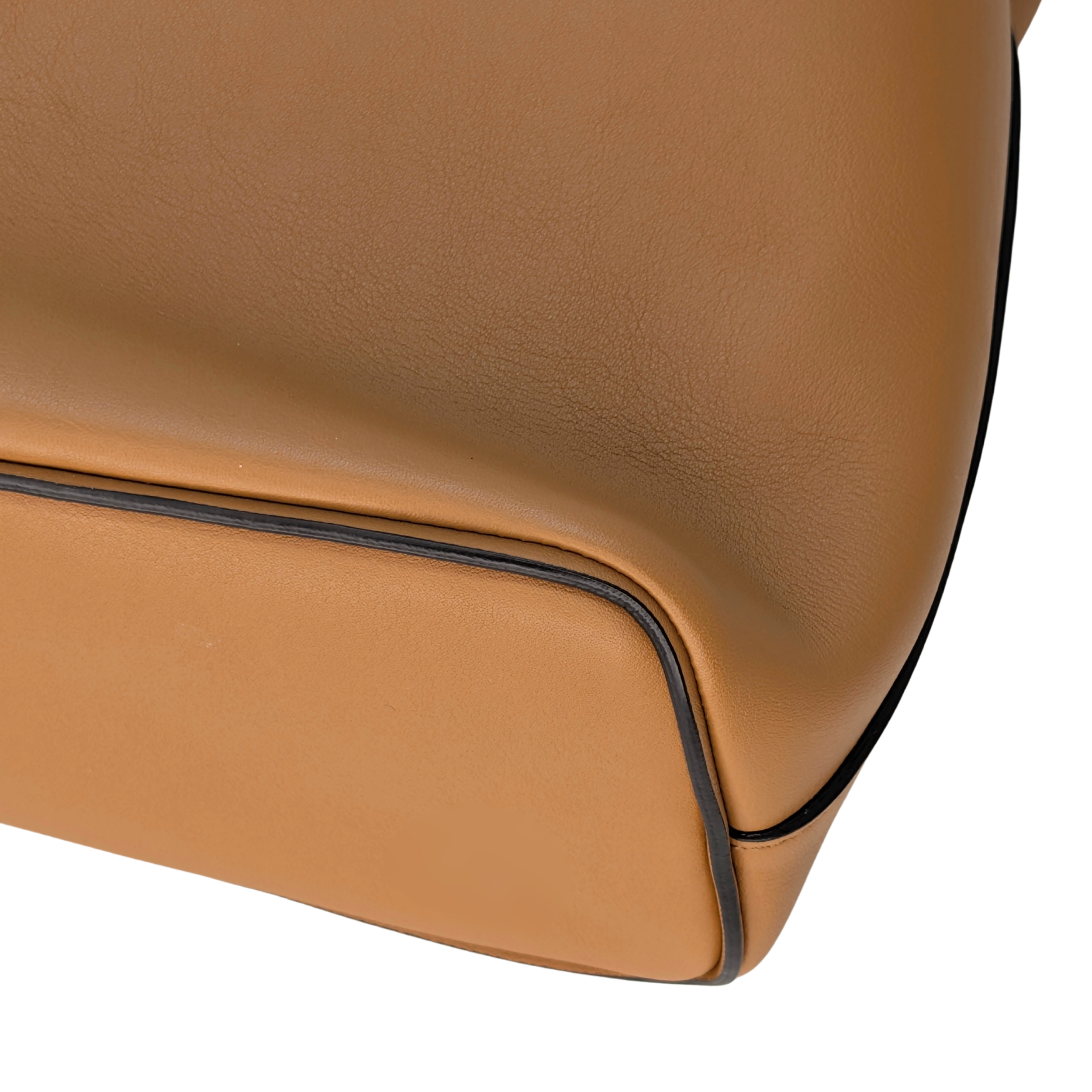 Celine Soft Cube Leather Bag Small Light Tan