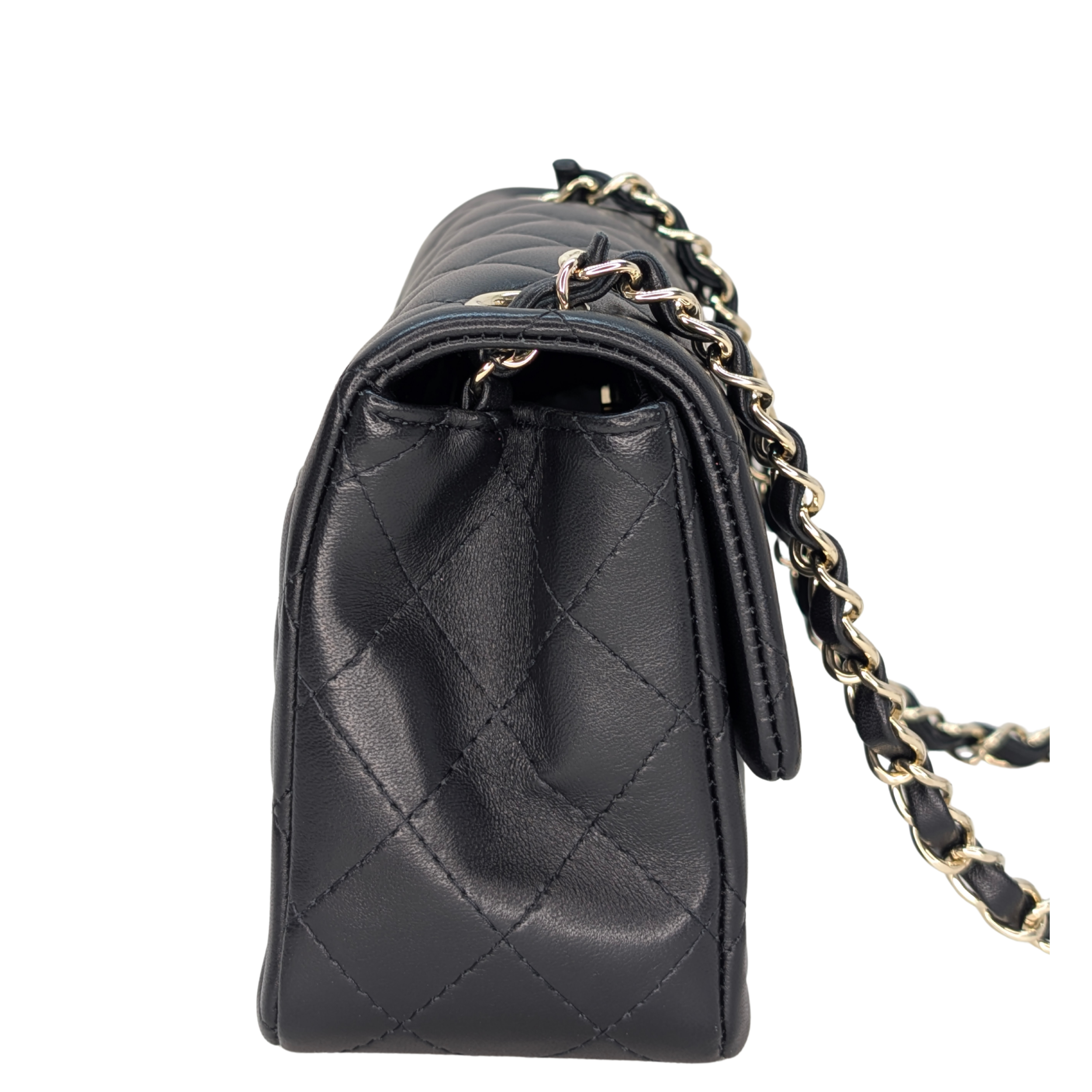 Chanel Classic Flap Mini Square Black 2026 GHW Microchipped