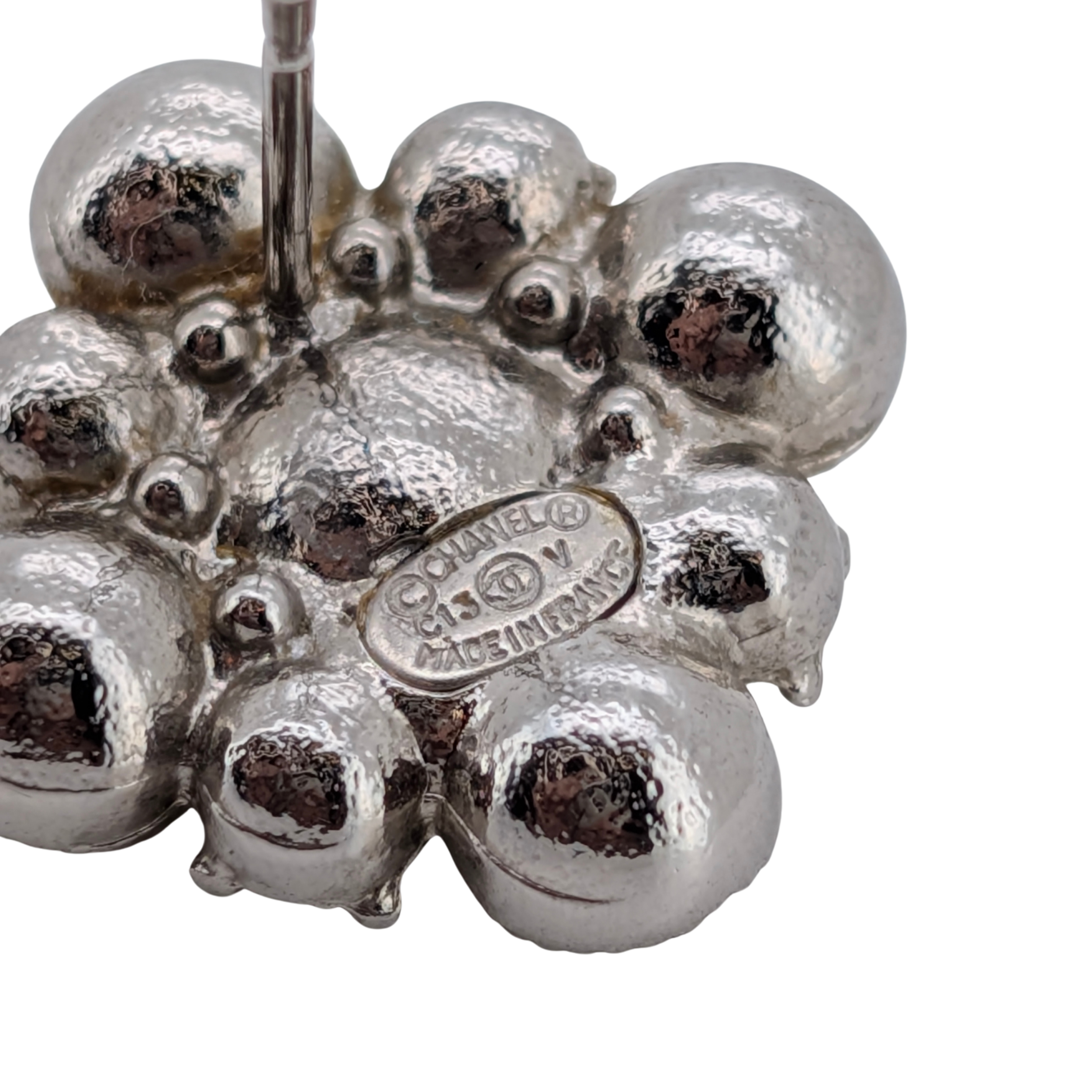 Chanel Chanel CC Rhinestone Earrings