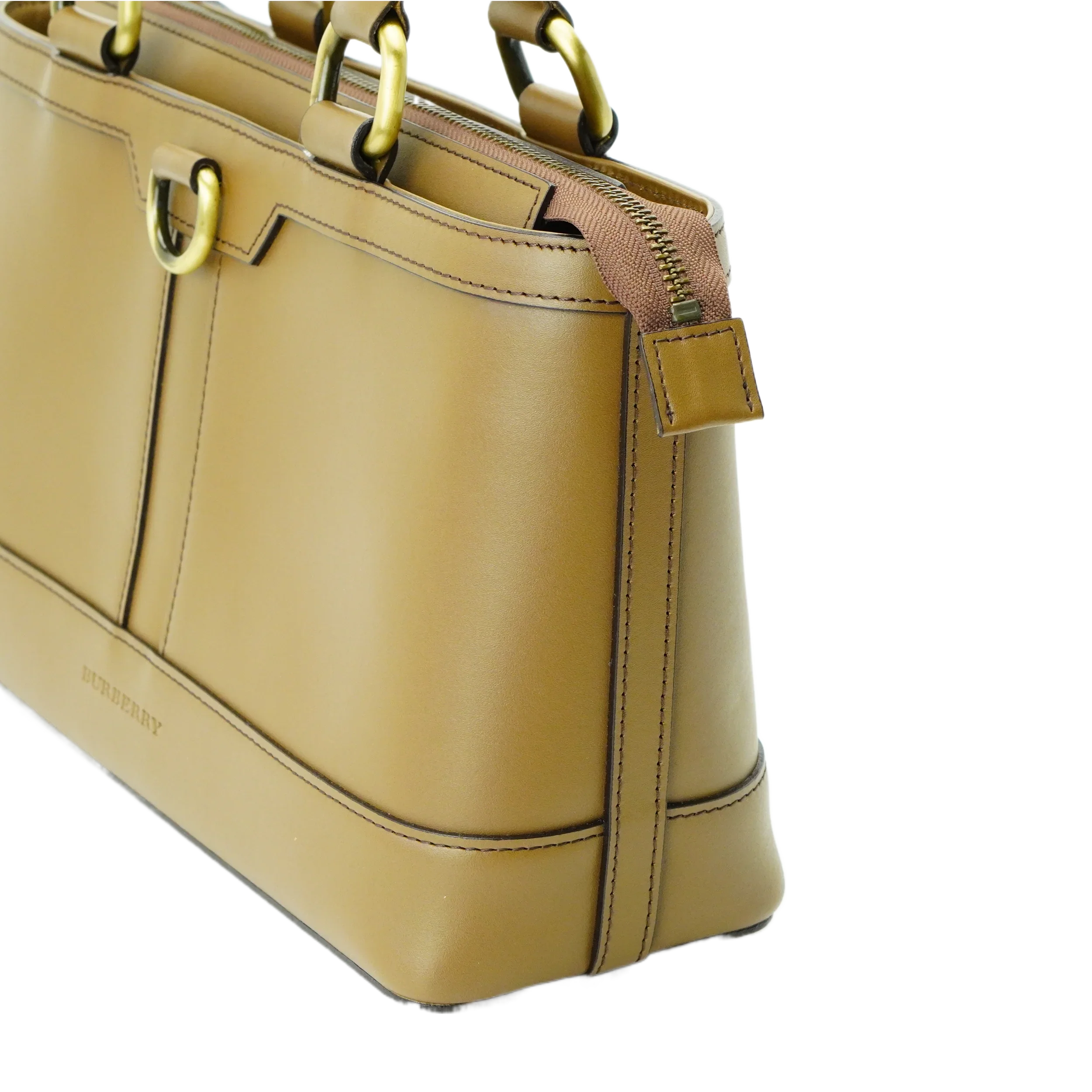 Burberry Handbag Leather Brown - Lost Designer