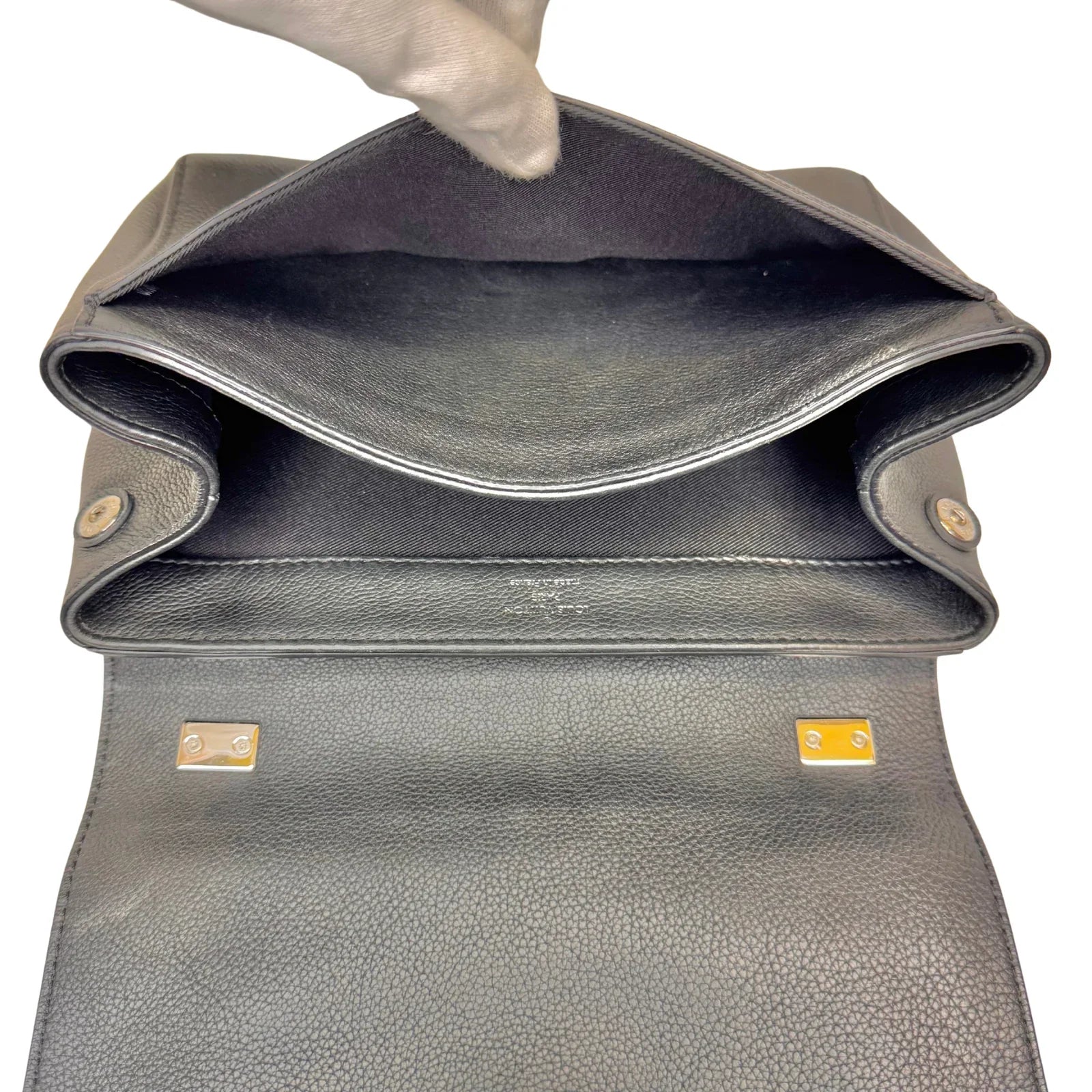 Louis Vuitton Lockme BB Crossbody Bag Black - Lost Designer