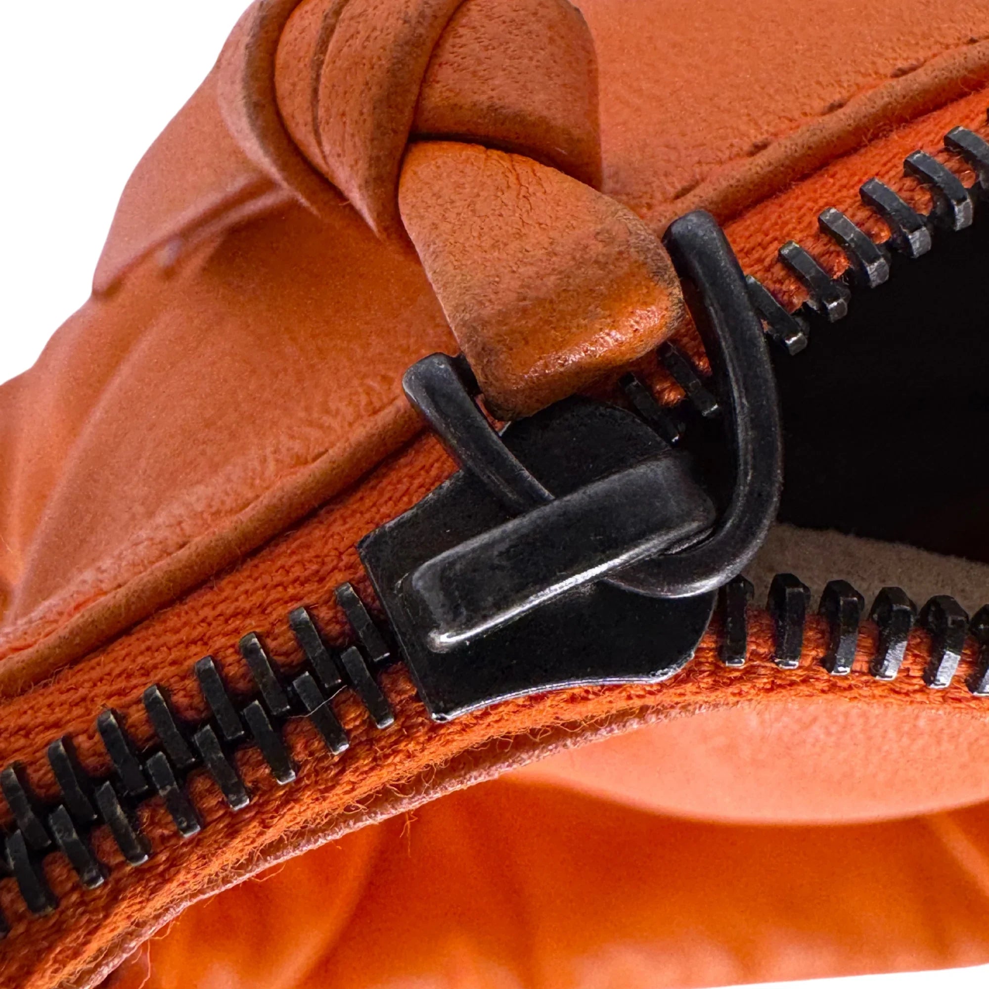 Bottega Veneta Orange Leather Mini Handbag - Lost Designer