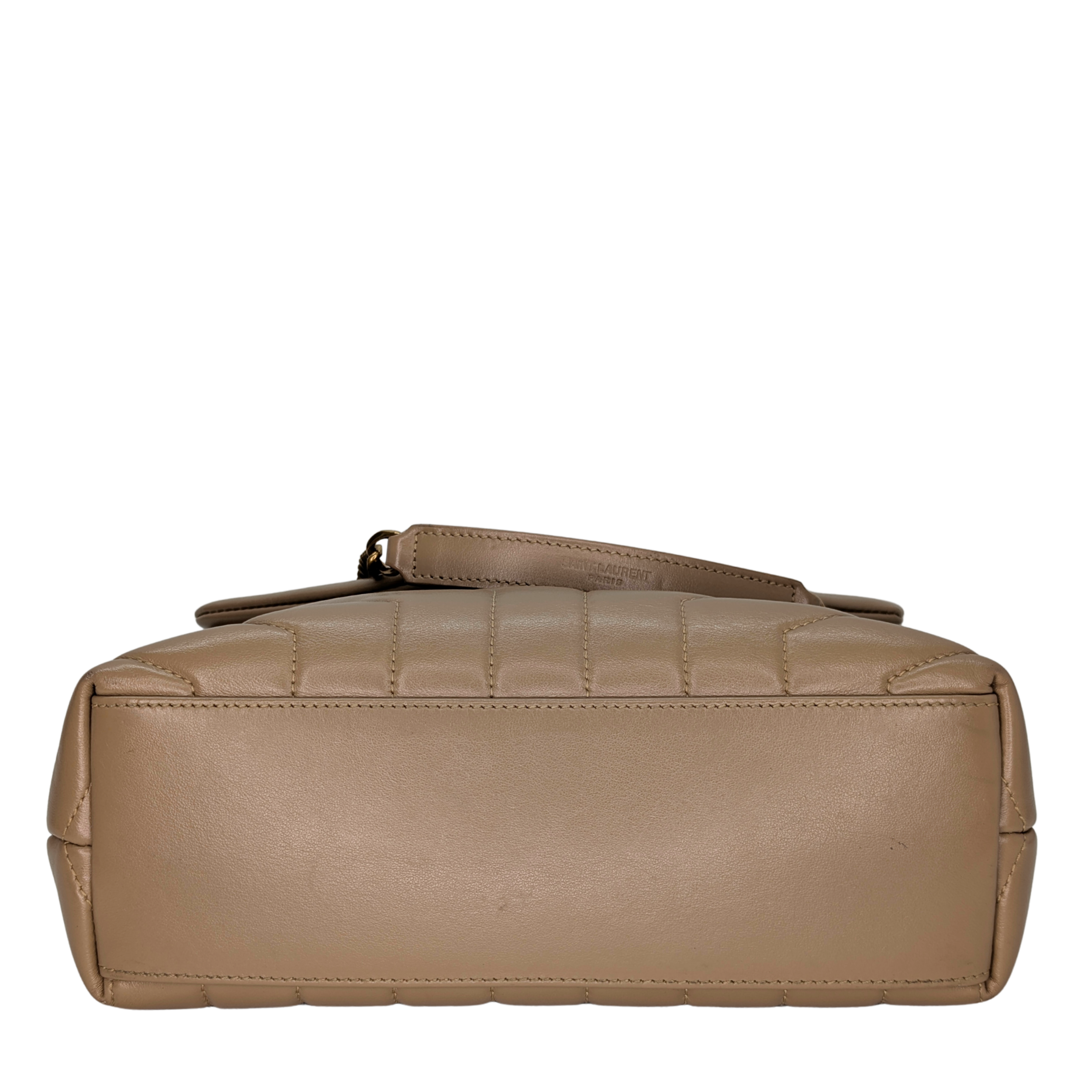 Saint Laurent LouLou Small Bag Taupe