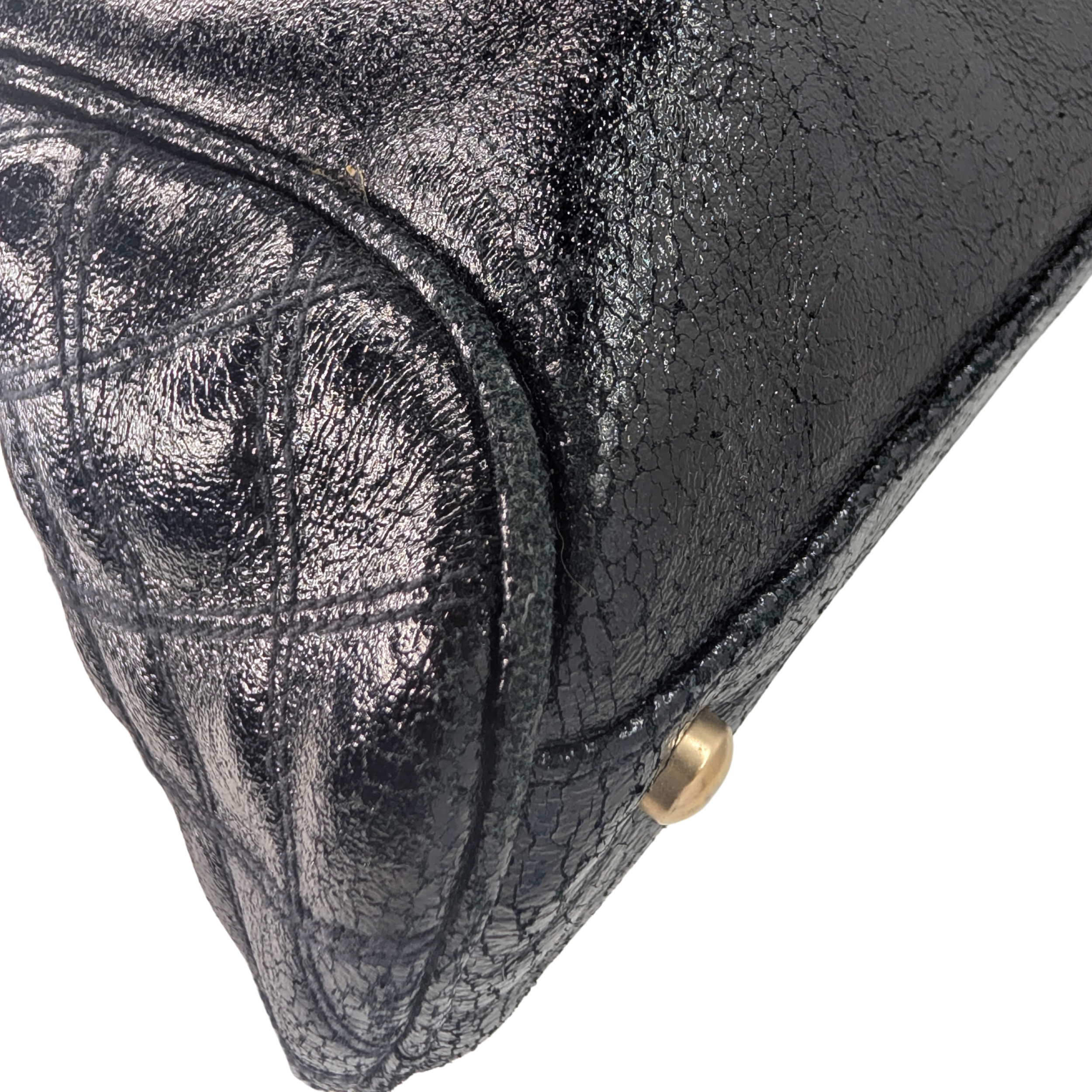 Chanel Rodeo Drive Hobo Tote Bag Black