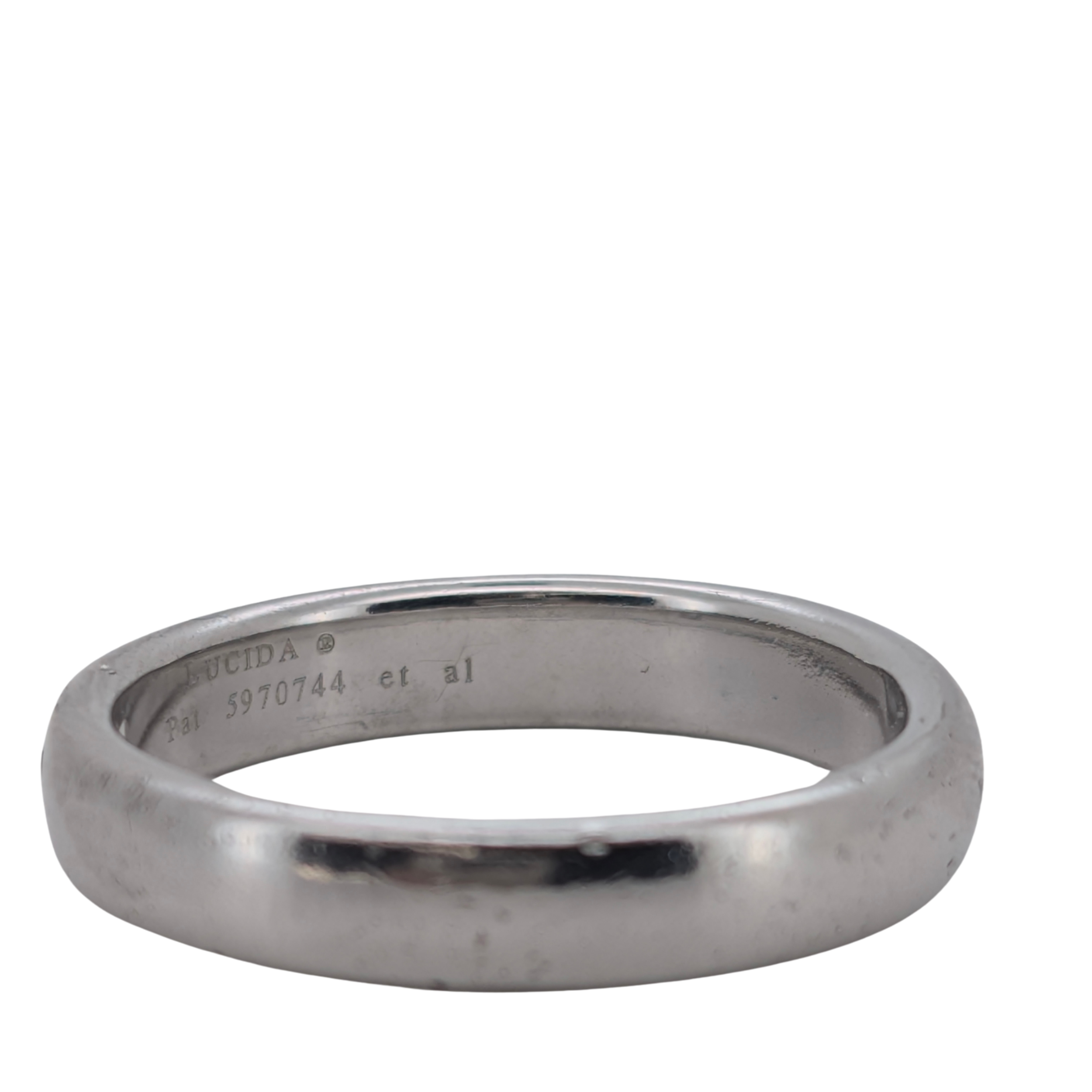 Tiffany & Co. Forever Platinum Lucida Diamond Princess Cut Ring
