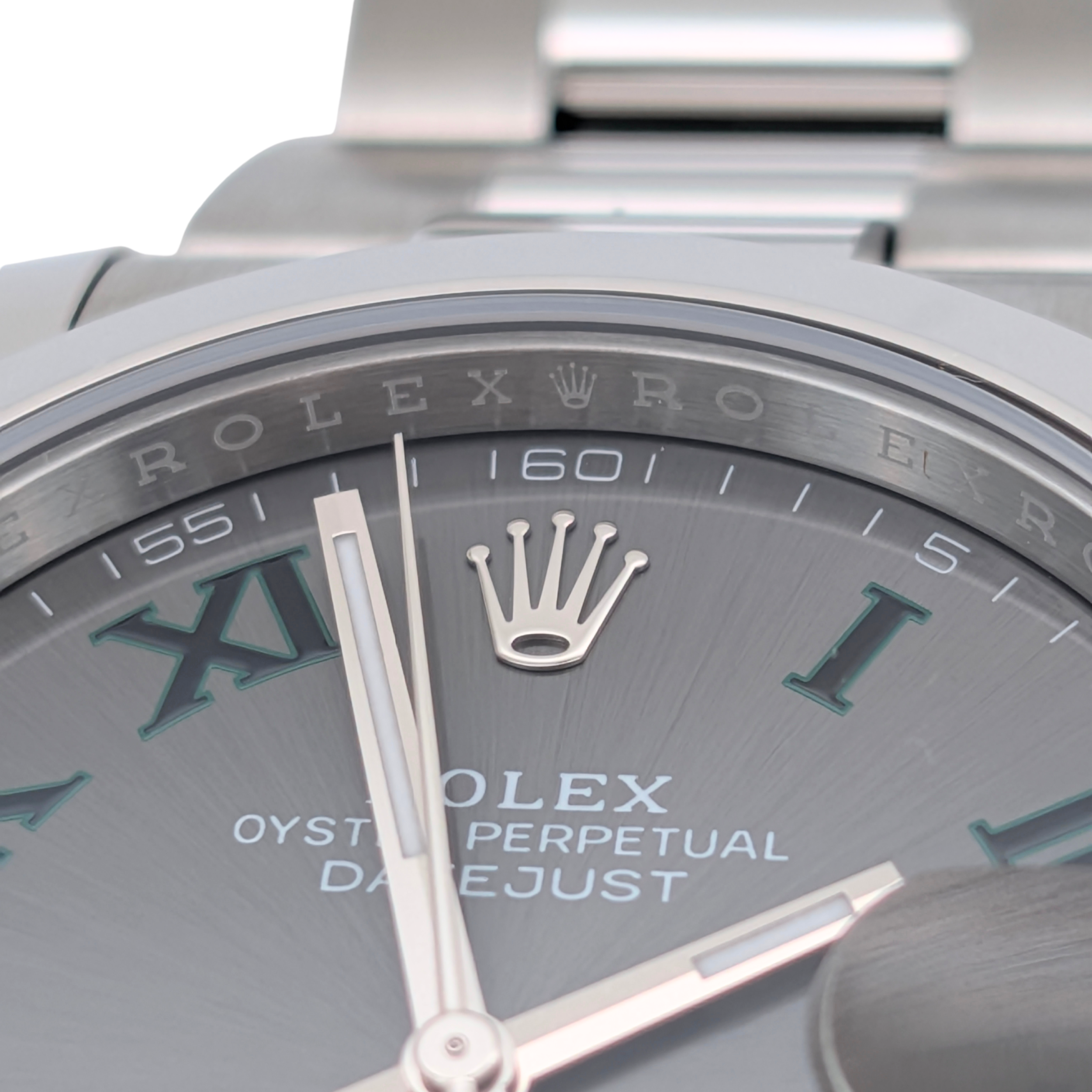 Rolex Datejust 41mm Ref. 126300 Wimbledon Dial Oyster Bracelet 2025
