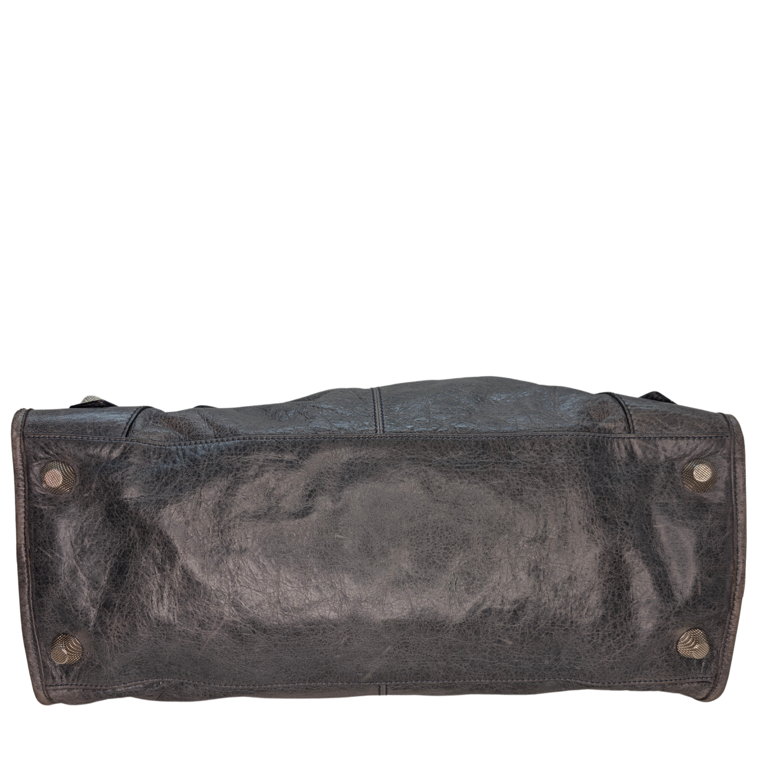 Balenciaga Motorcycle City Bag Grey