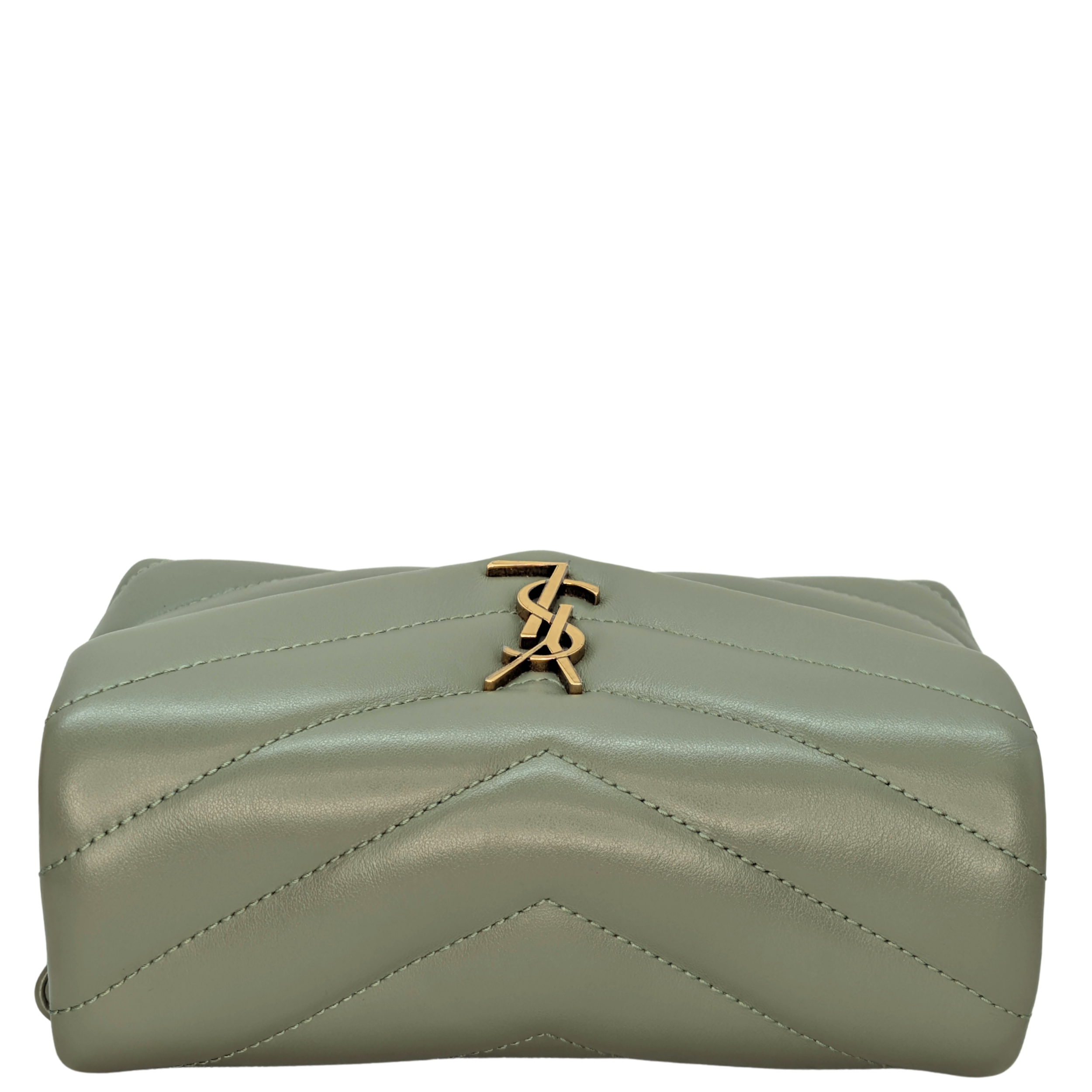 Saint Laurent Toy LouLou Bag Sage Green
