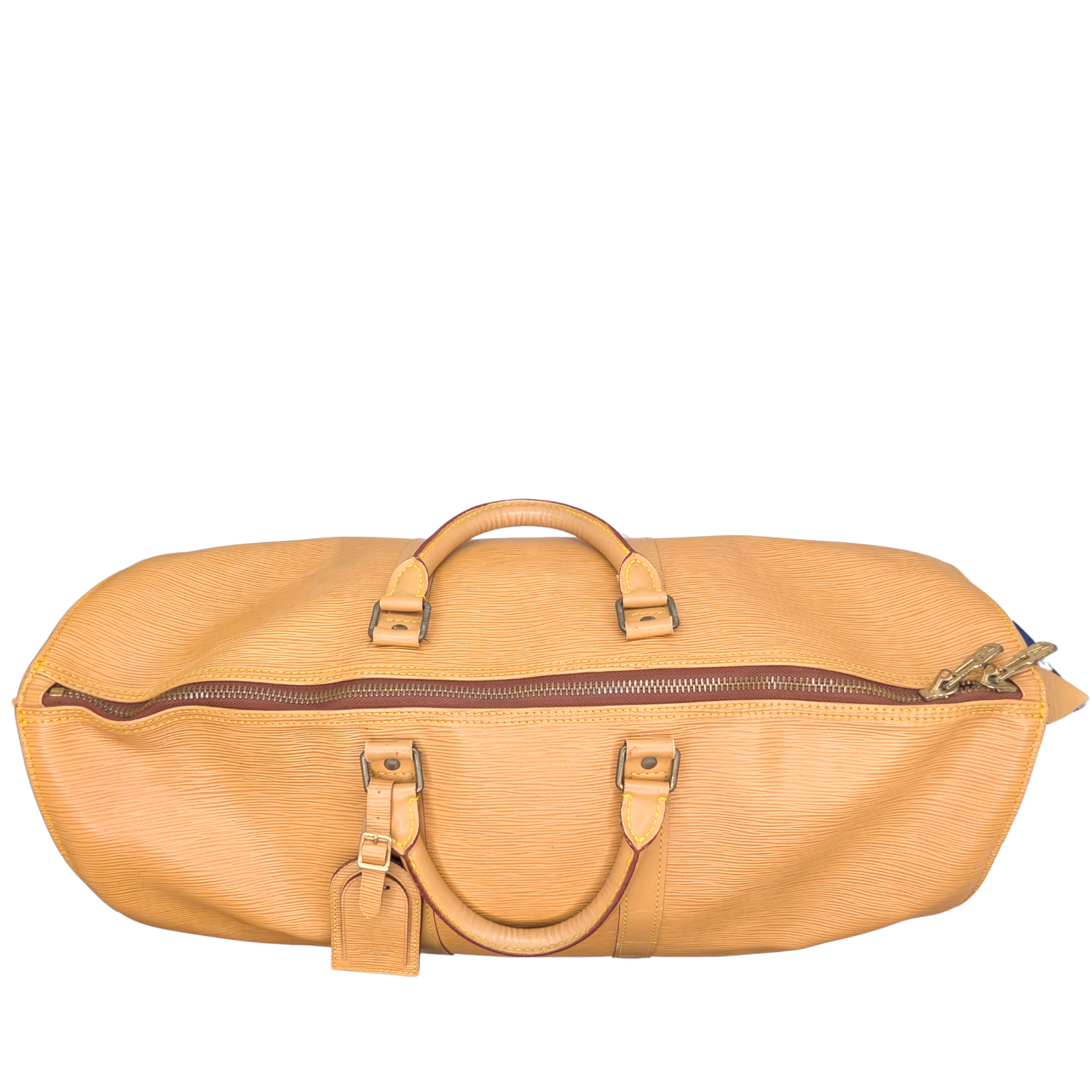 Louis Vuitton Keepall 50 Epi Bag Yellow