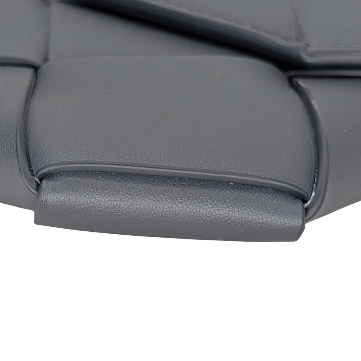Bottega Veneta Nappa Maxi Intrecciato Diago Phone Pouch Black