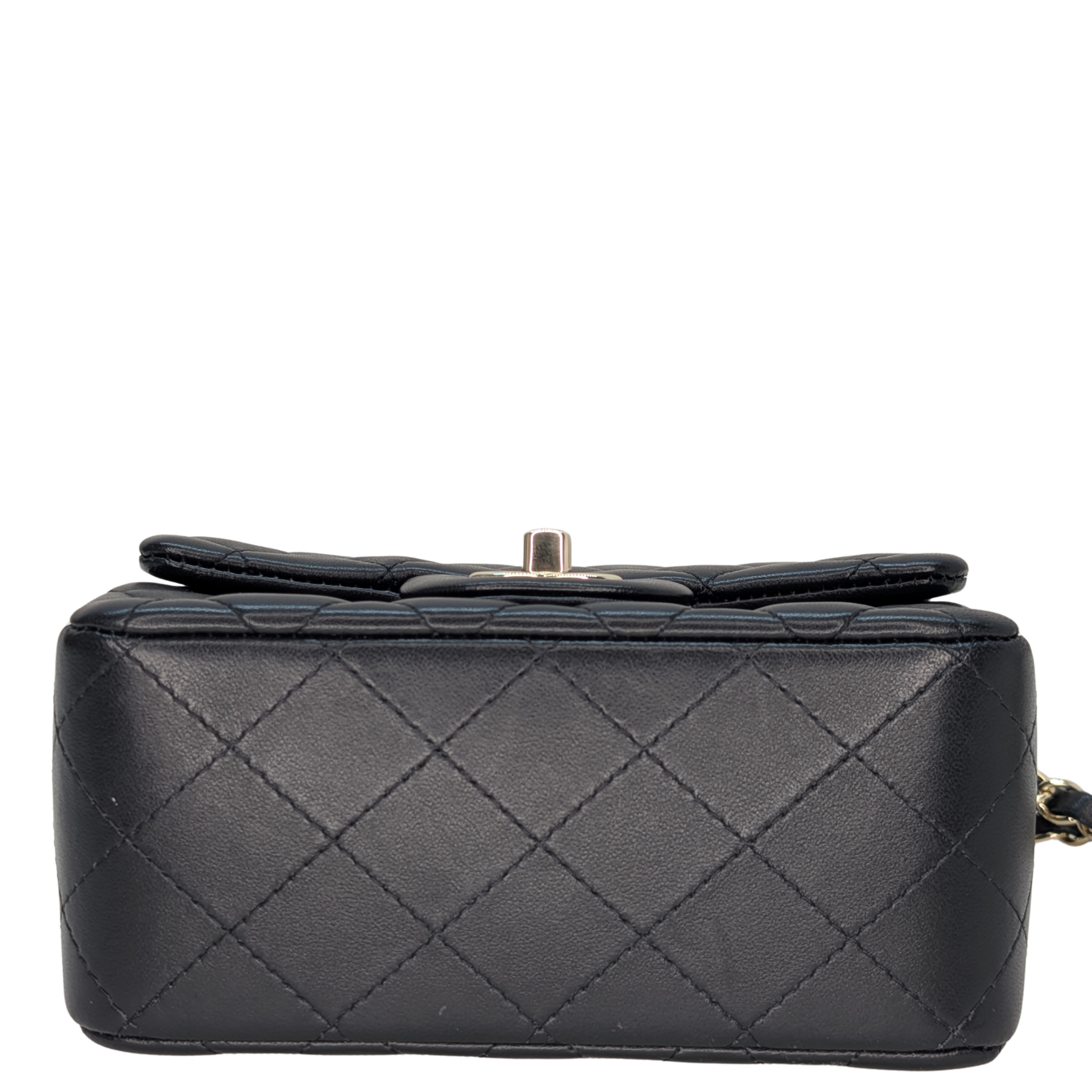Chanel Classic Flap Mini Square Black 2026 GHW Microchipped