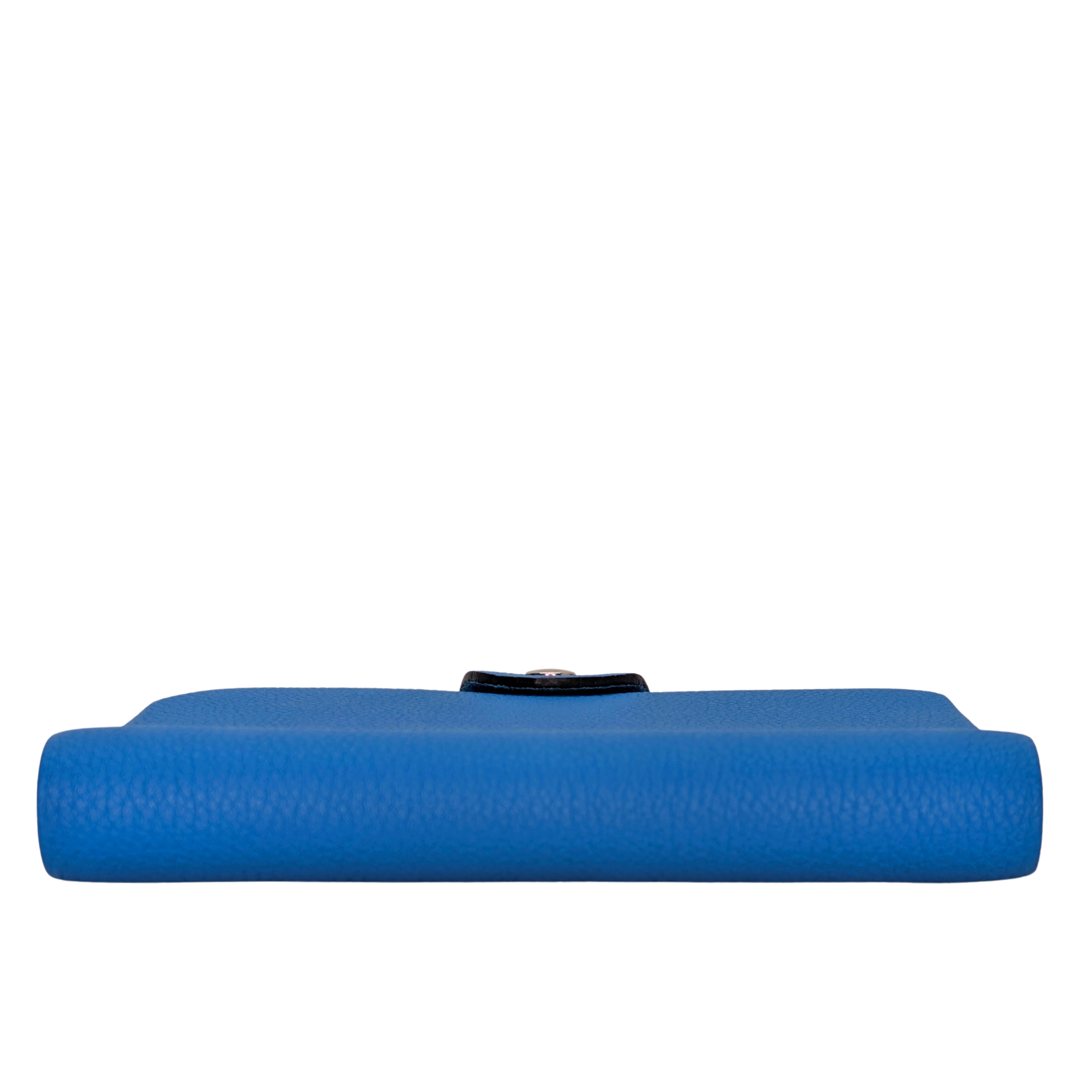 Hermès Ulysse Notebook Agenda Cover Togo Leather Blue