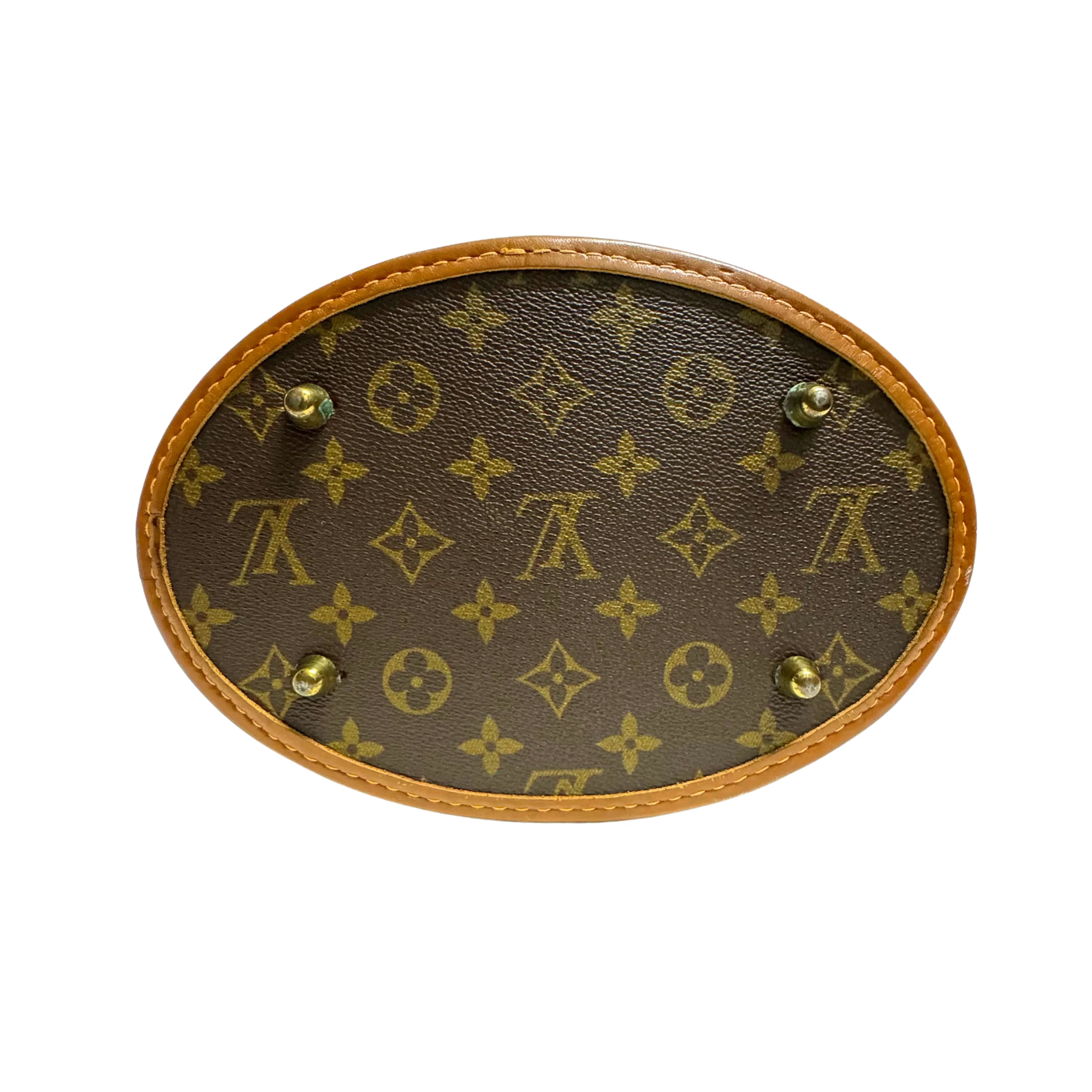 Louis Vuitton French Monogram Company Petit Marais Bucket Bag - Lost Designer