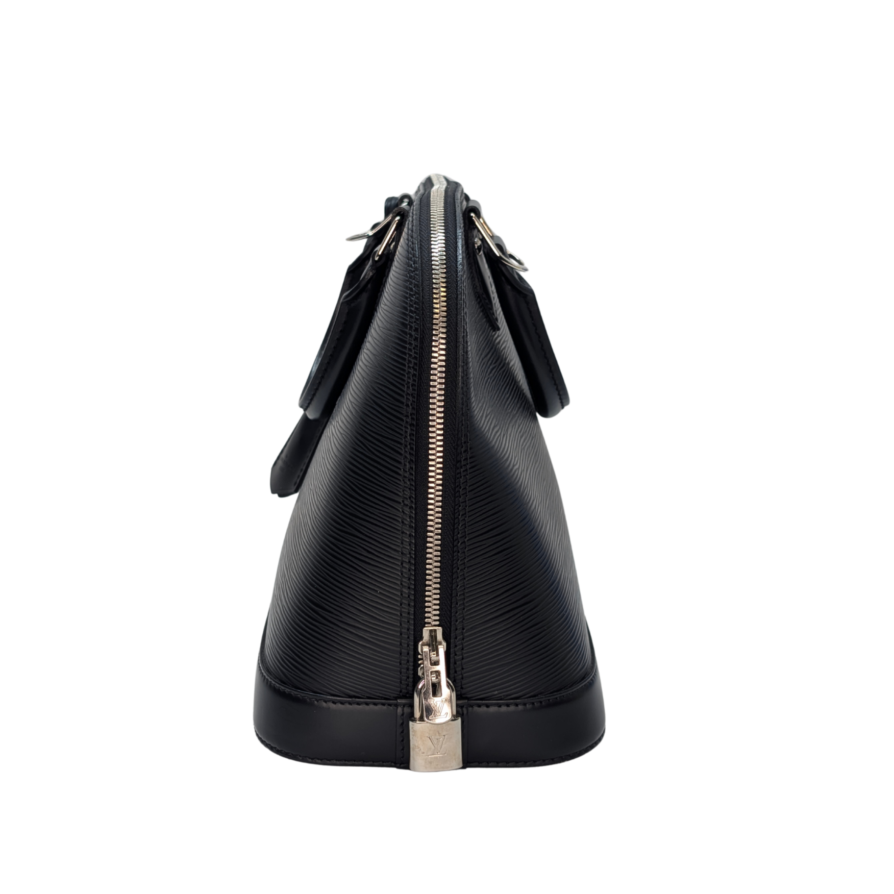 Louis Vuitton Alma MM Handbag Epi Leather Black