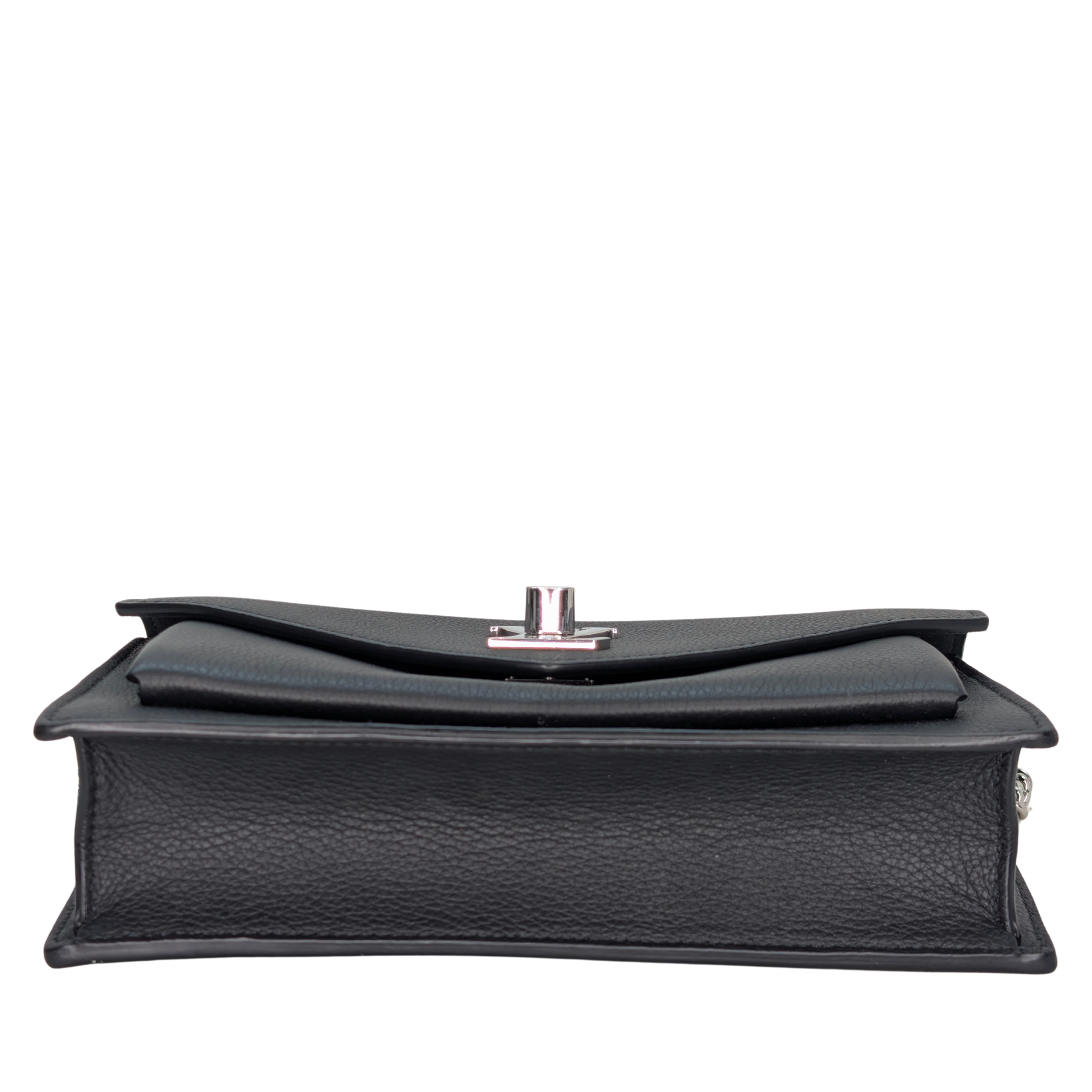 Louis Vuitton MyLockMe Chain Pochette Black Bag