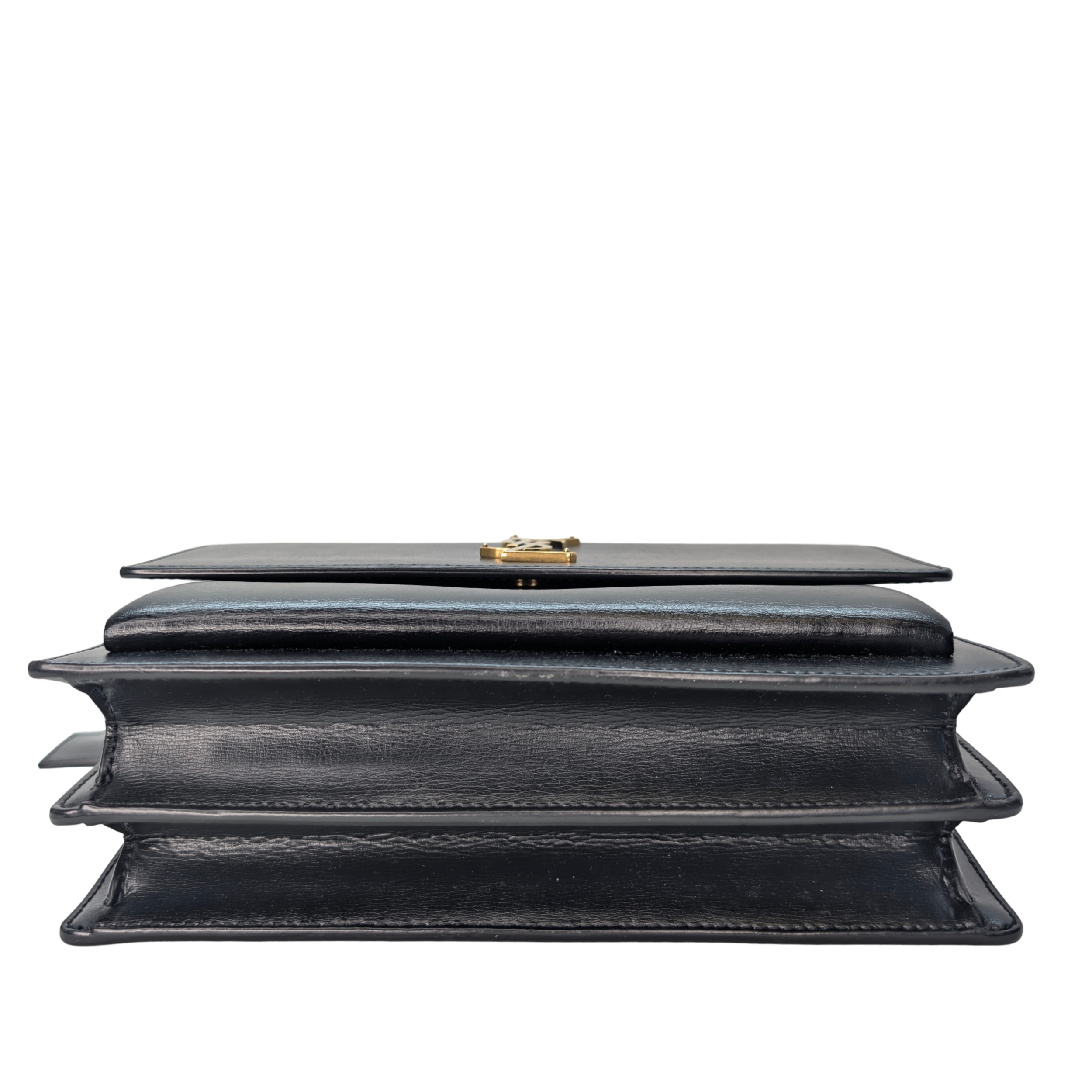 Saint Laurent Sunset Medium Crossbody Bag Black