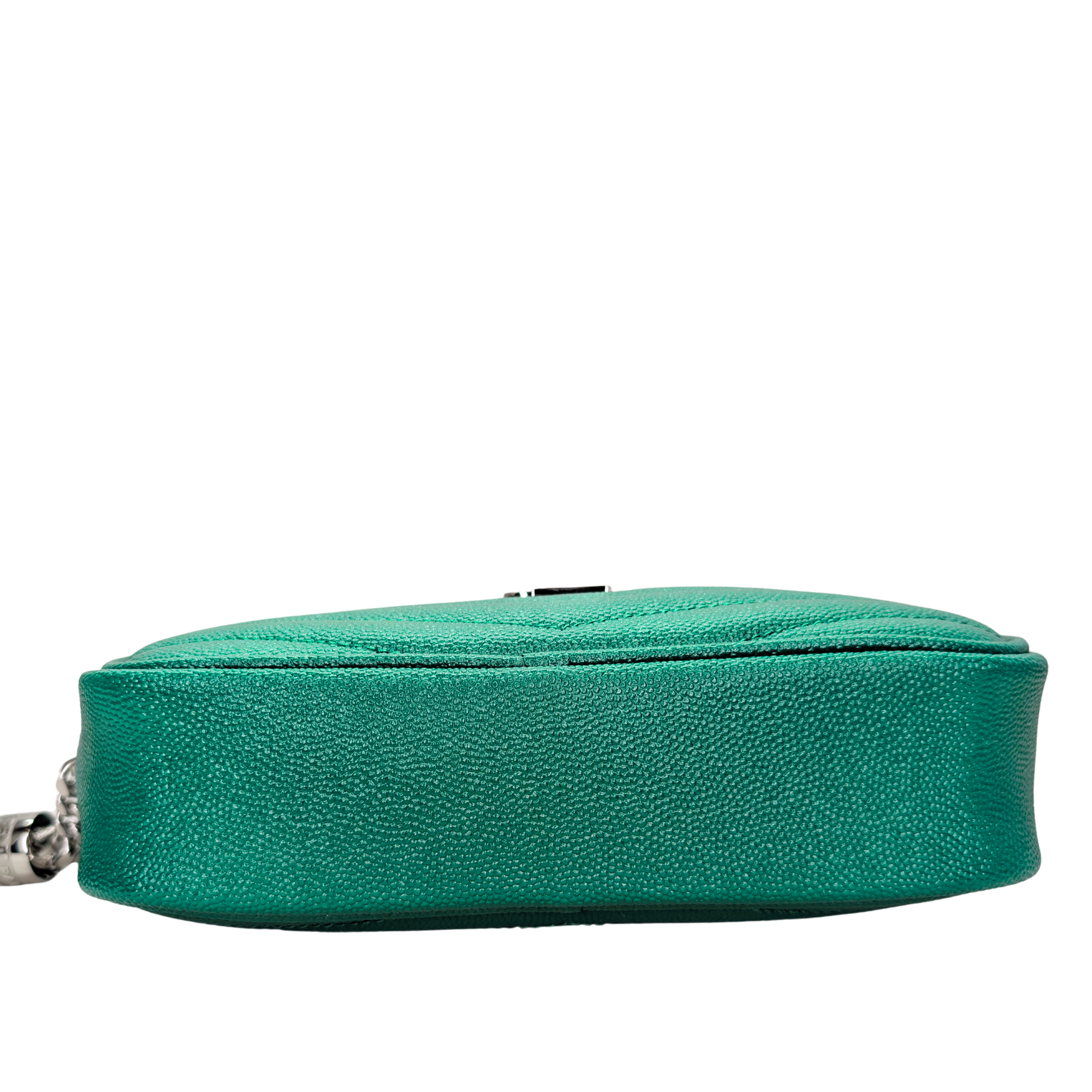 Saint Laurent Mini Lou Camera Bag Green